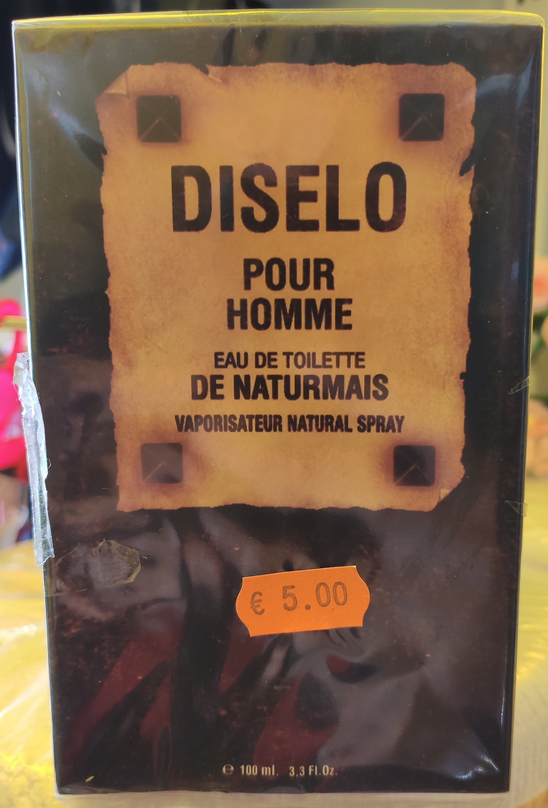 Official image of Eau de toilette ; DISELO ; POUR HOMME DE NATURMAIS published by OECD