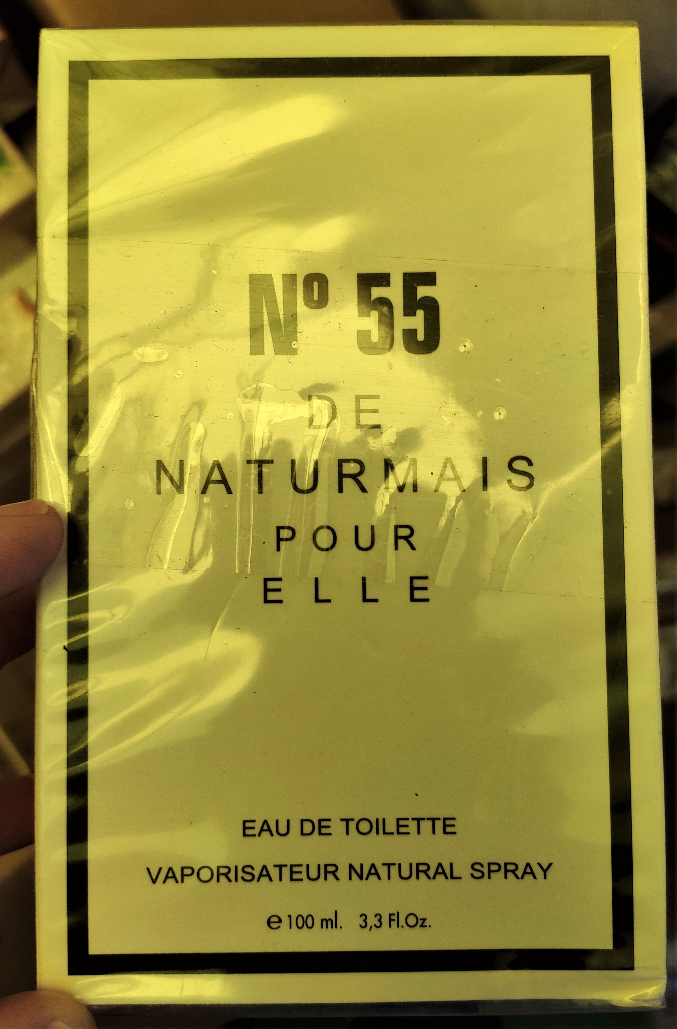 Official image of Eau de toilette ; N 55 De Naturmais ; published by OECD
