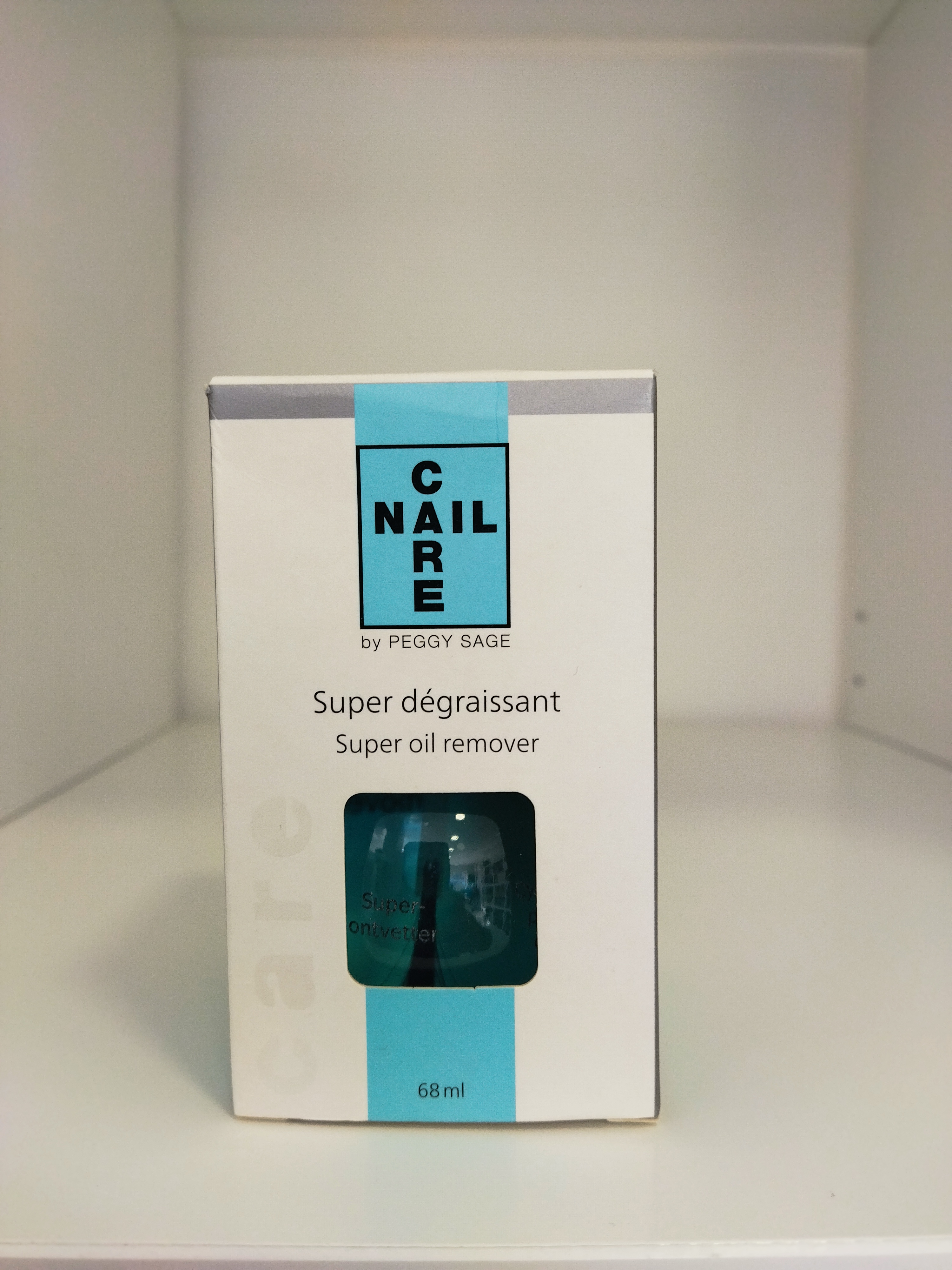 Official image of Nail cleaner ; Peggy Sage ; Super oil remover published by OECD