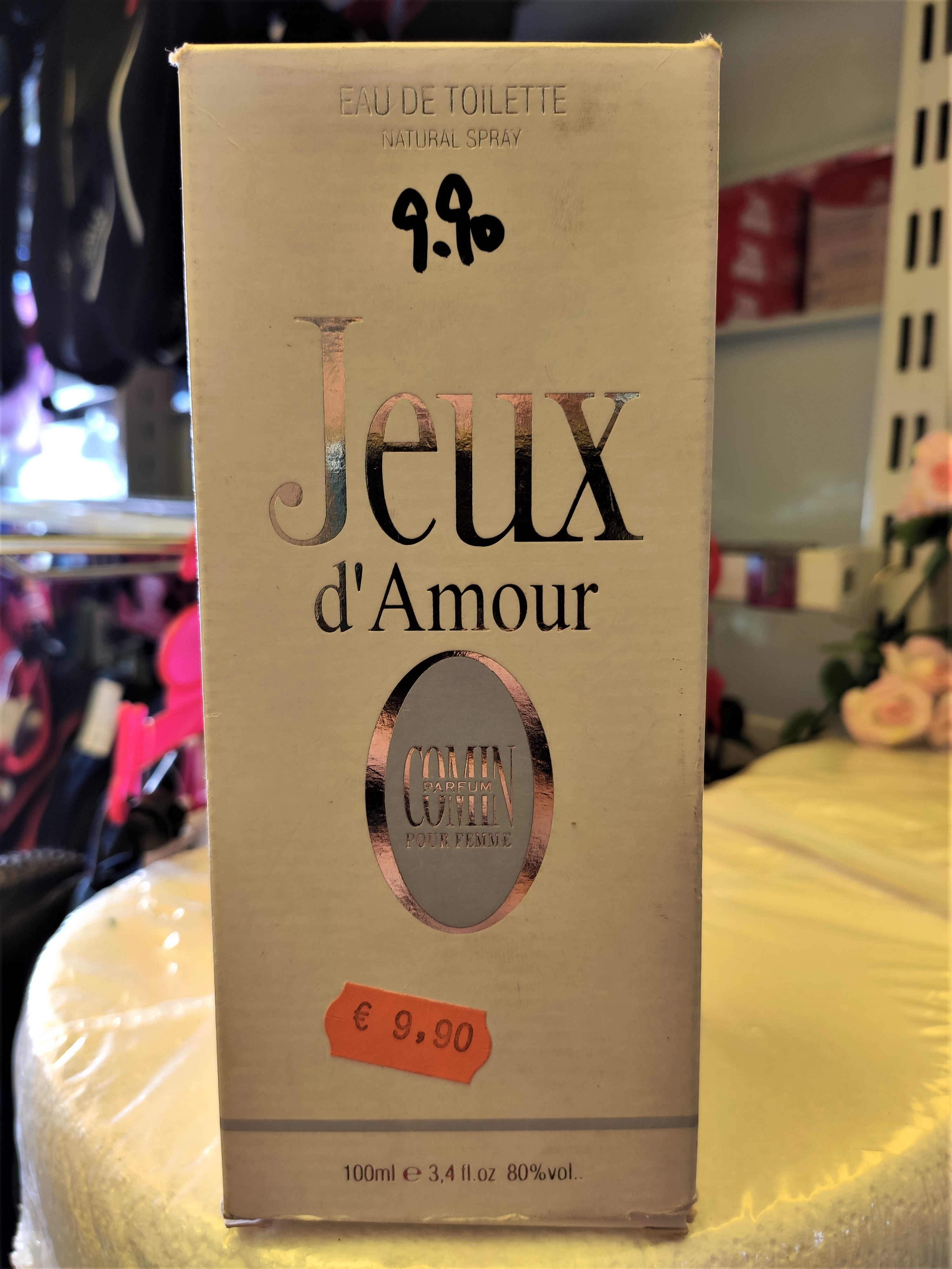 Official image of Eau de toilette ; Jeux d'Amour ; published by OECD