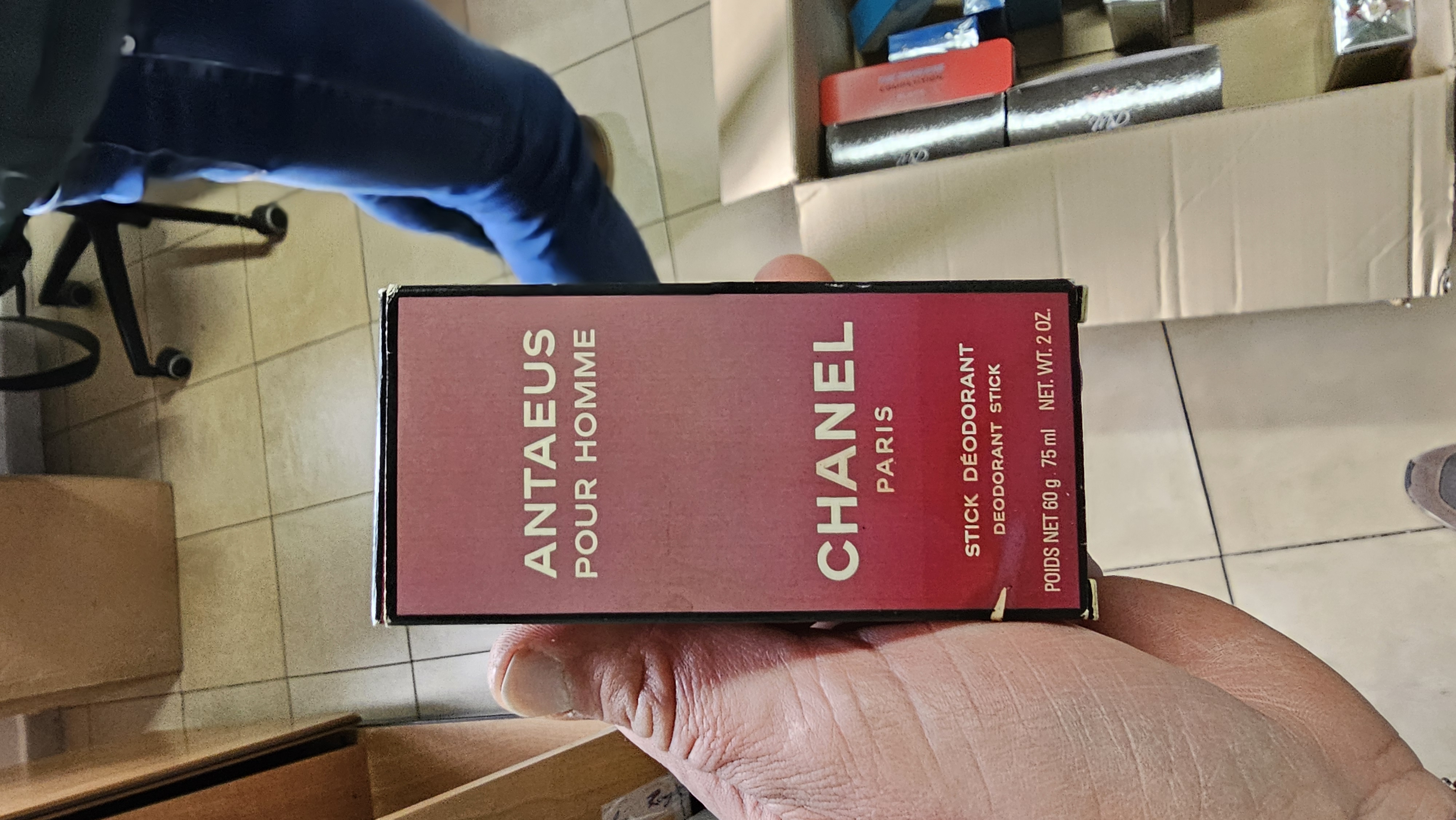 Official image of Deodorant ; Chanel ; Antaeus published by OECD