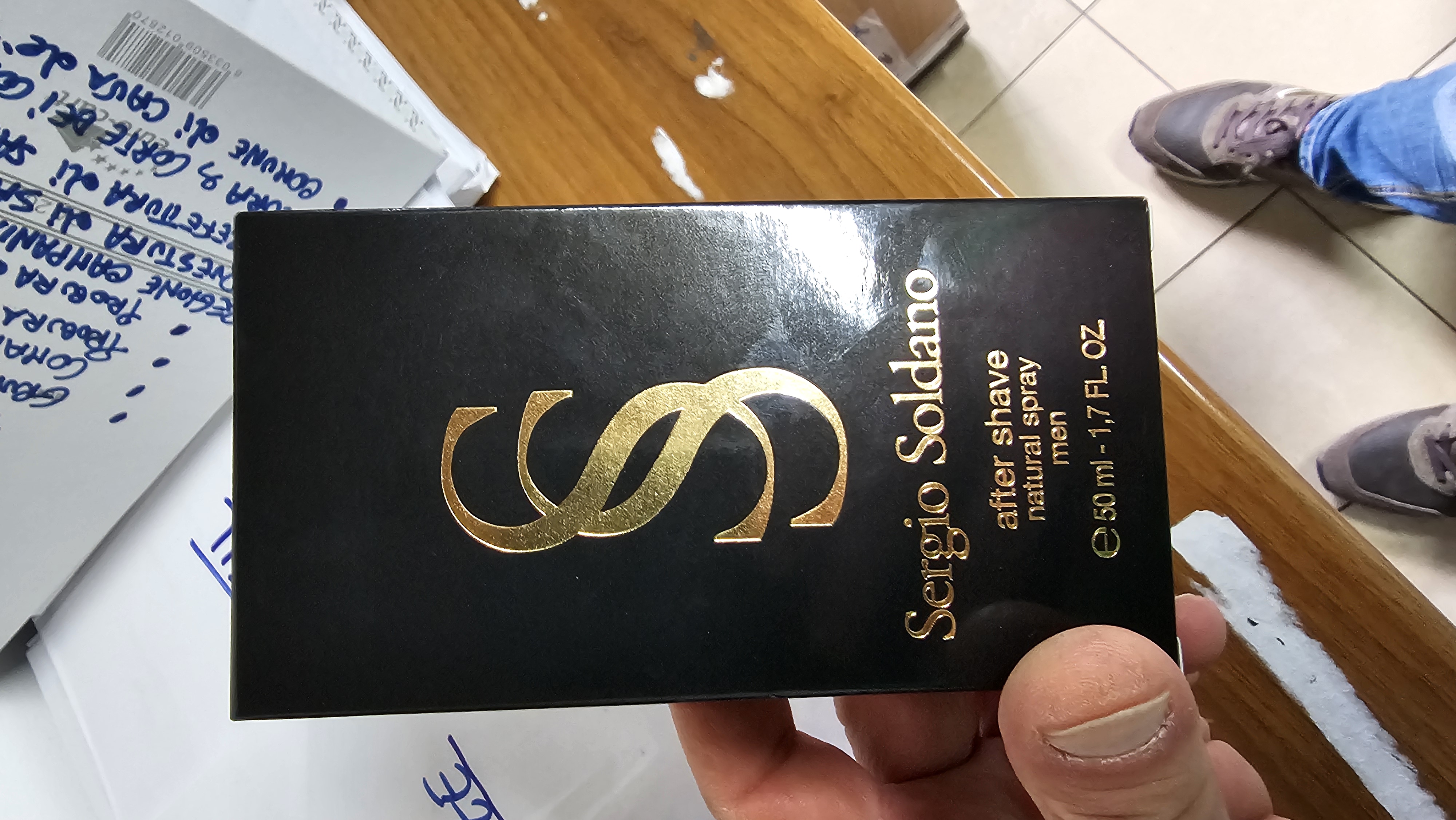 Official image of Aftershave ; Sergio Soldano ; published by OECD 3