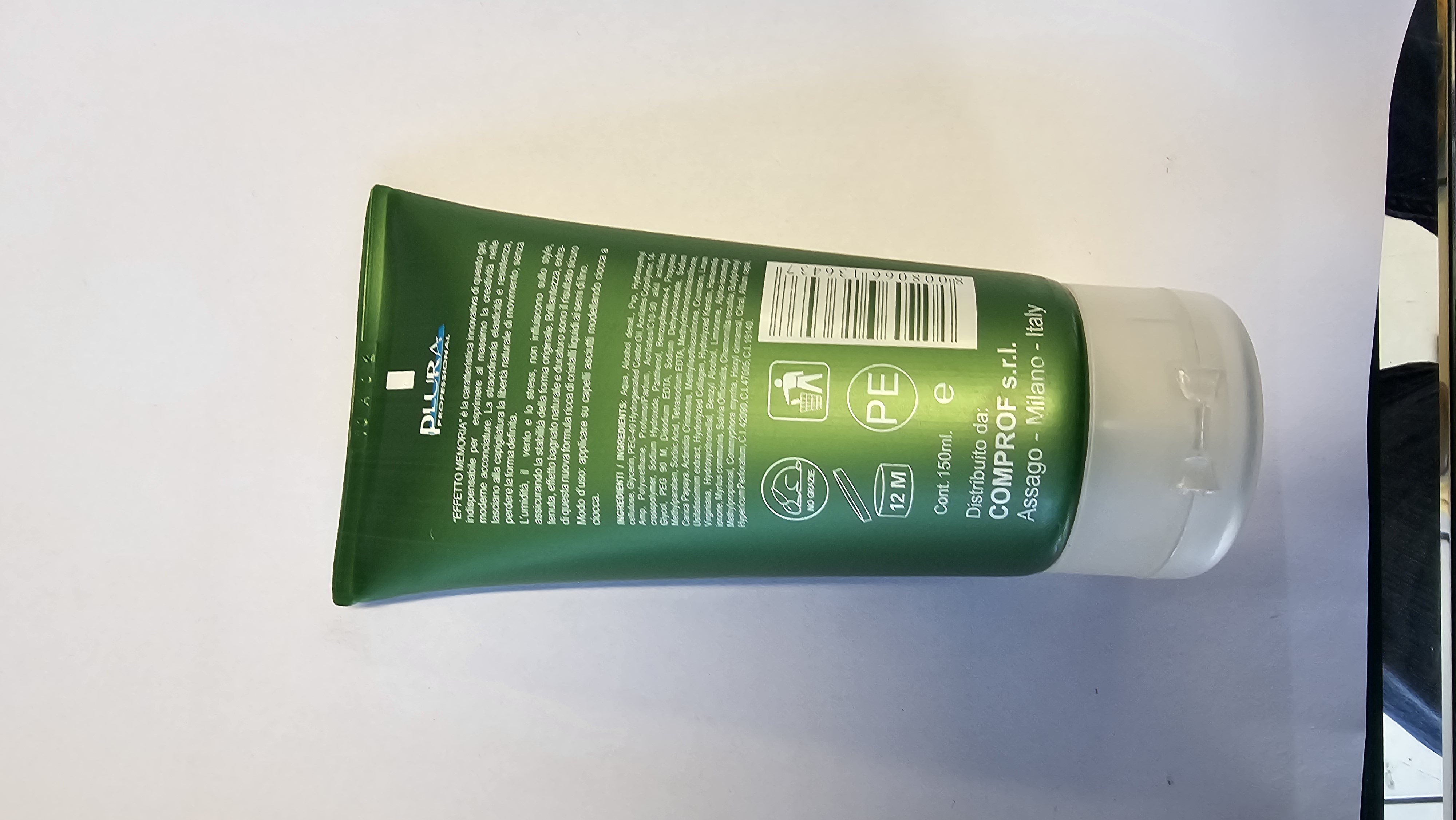 Official image of Hair gel ; Pura ; Memory gel published by OECD 2