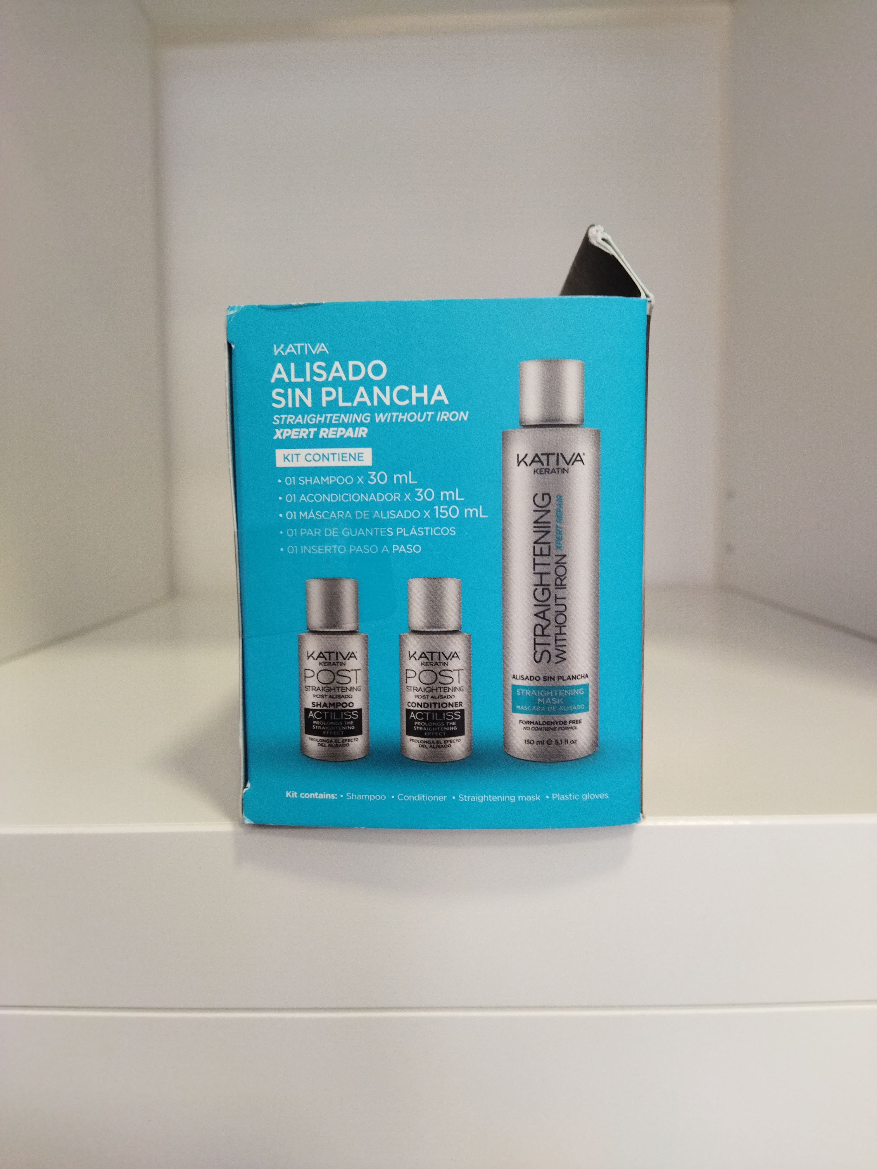 Official image of Hair care set ; Kativa ; Alisado Sin Plancha published by OECD 3