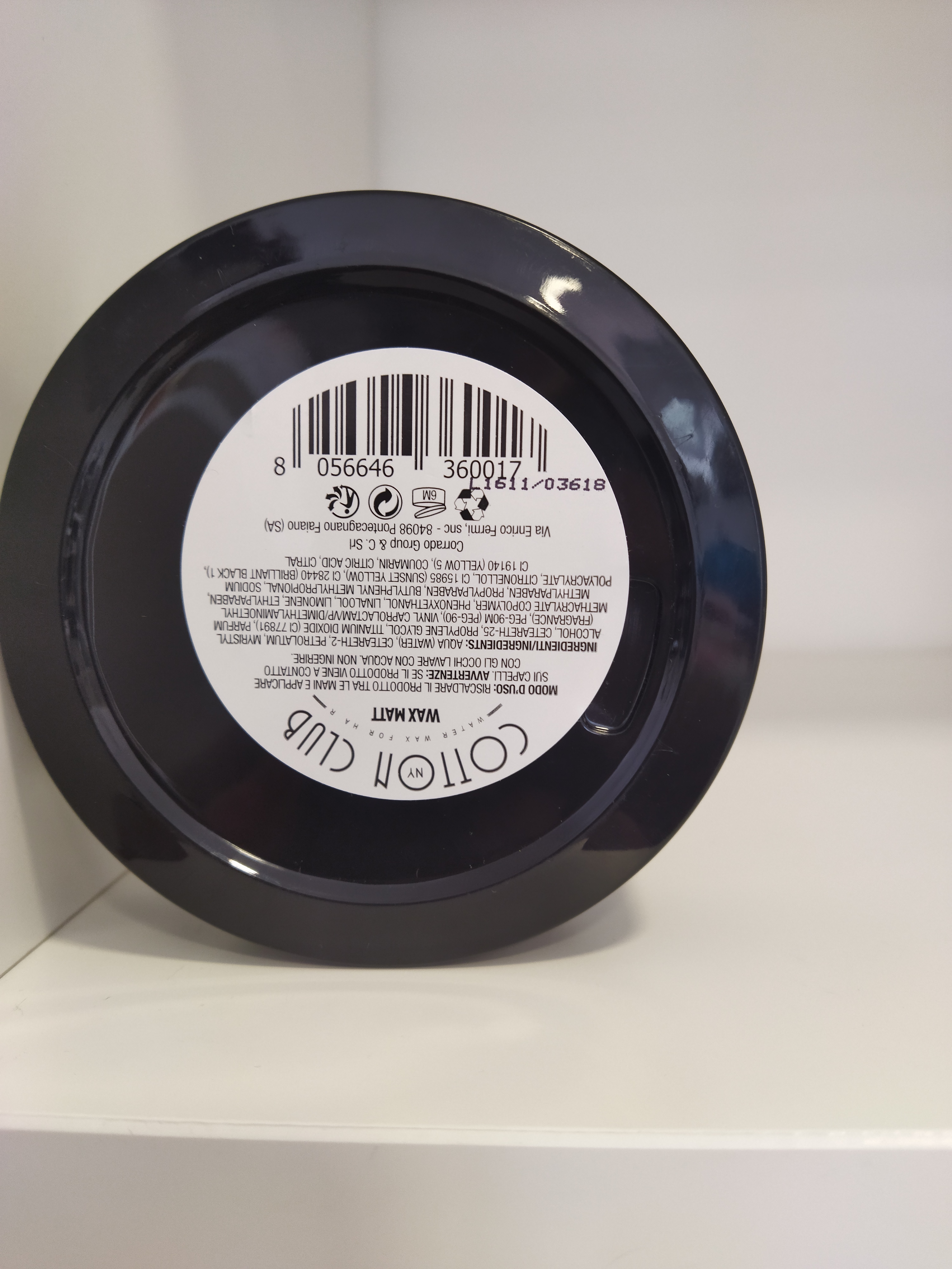 Official image of Hair cream ; cotton club ; Cotton club published by OECD 3