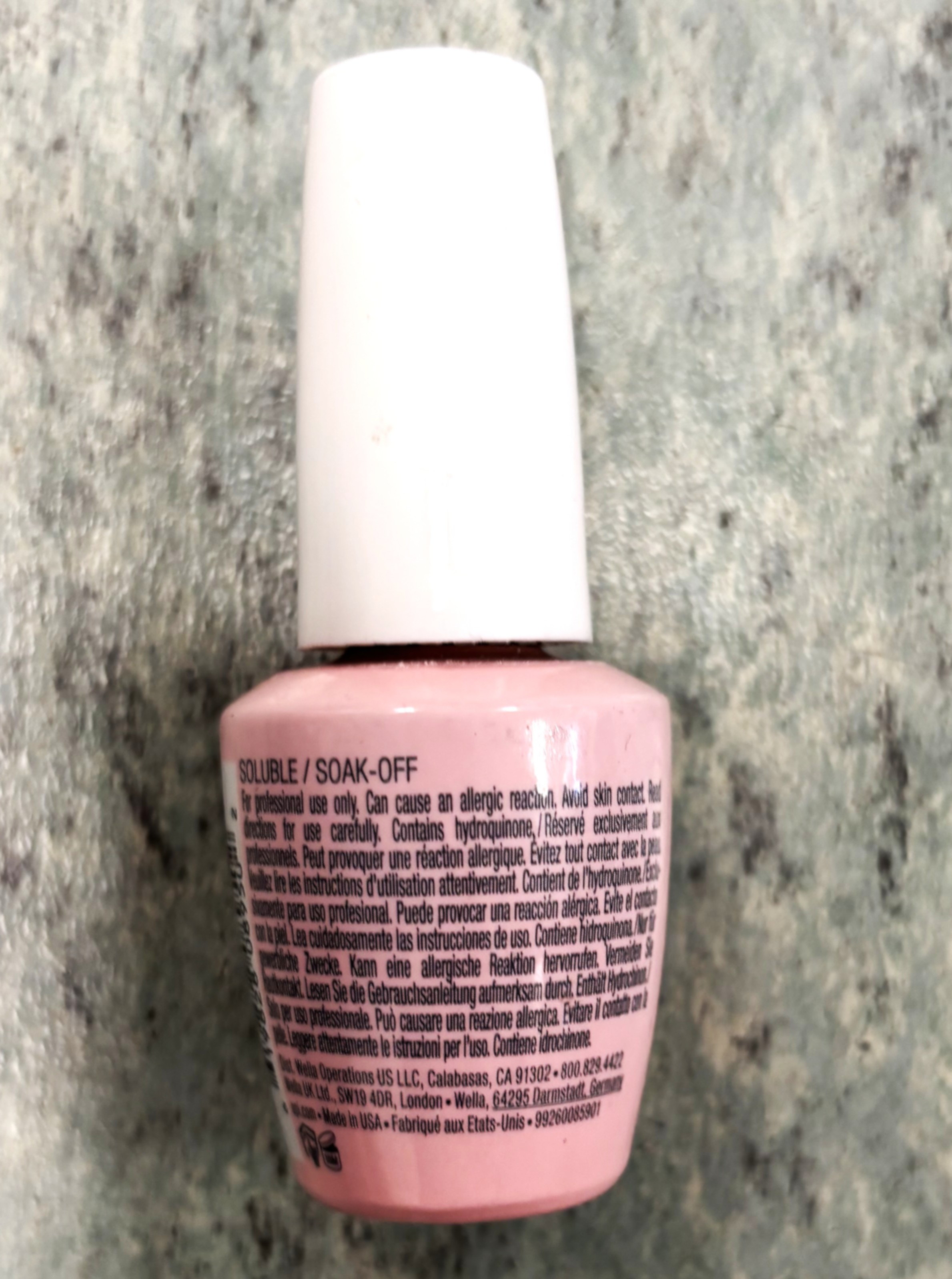 Official image of Gel nail polish ; OPI ; OPI Gel Color Passion published by OECD 5
