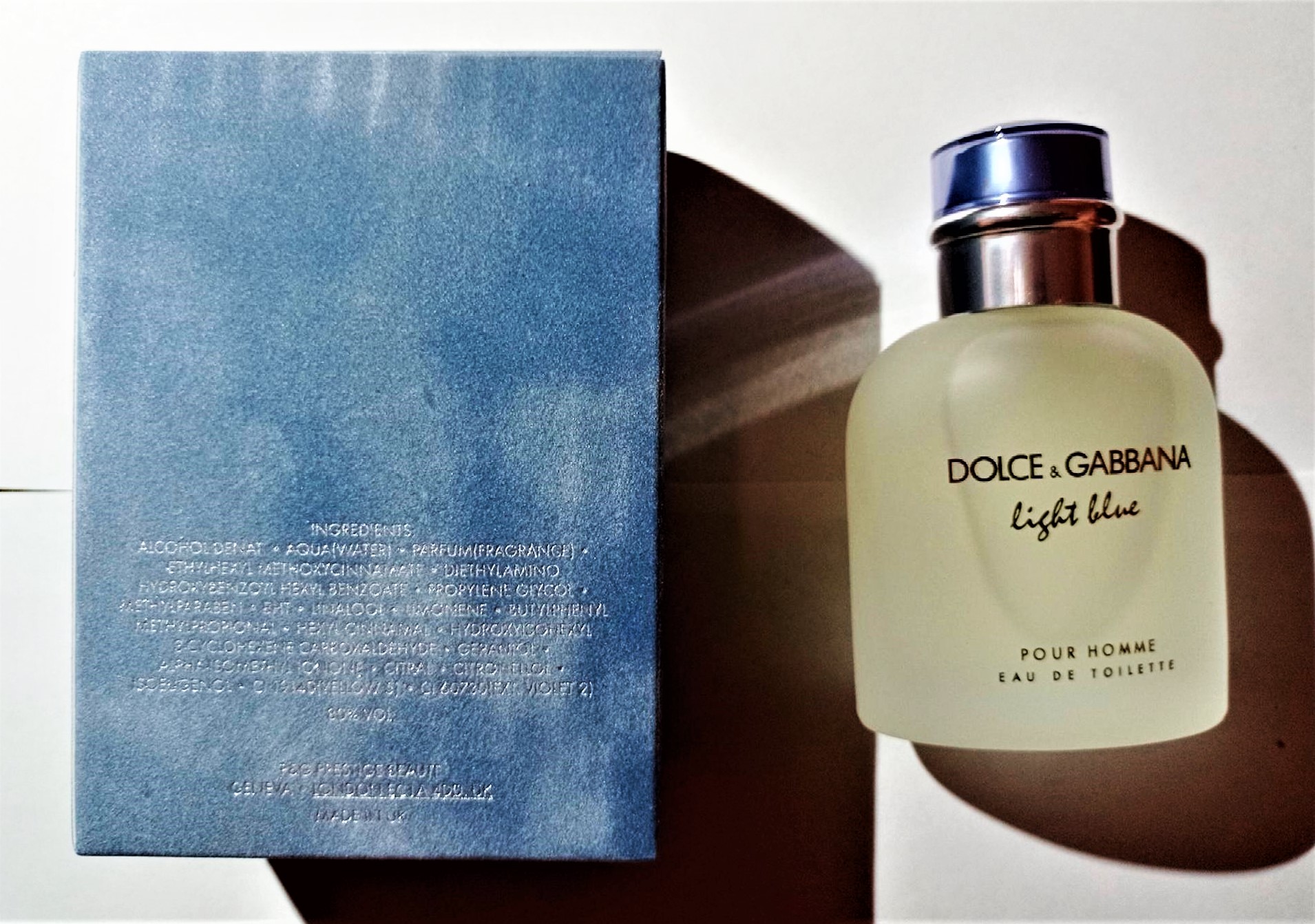 Official image of Eau de toilette ; Dolce & Gabbana ; Light Blue published by OECD 2