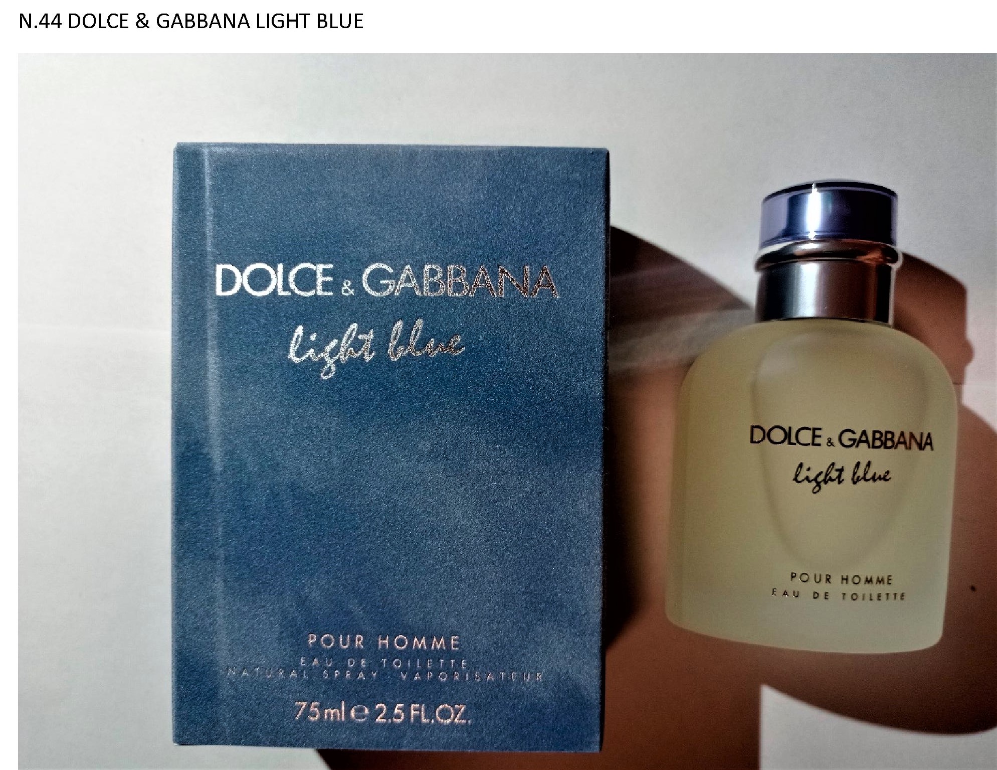 Official image of Eau de toilette ; Dolce & Gabbana ; Light Blue published by OECD