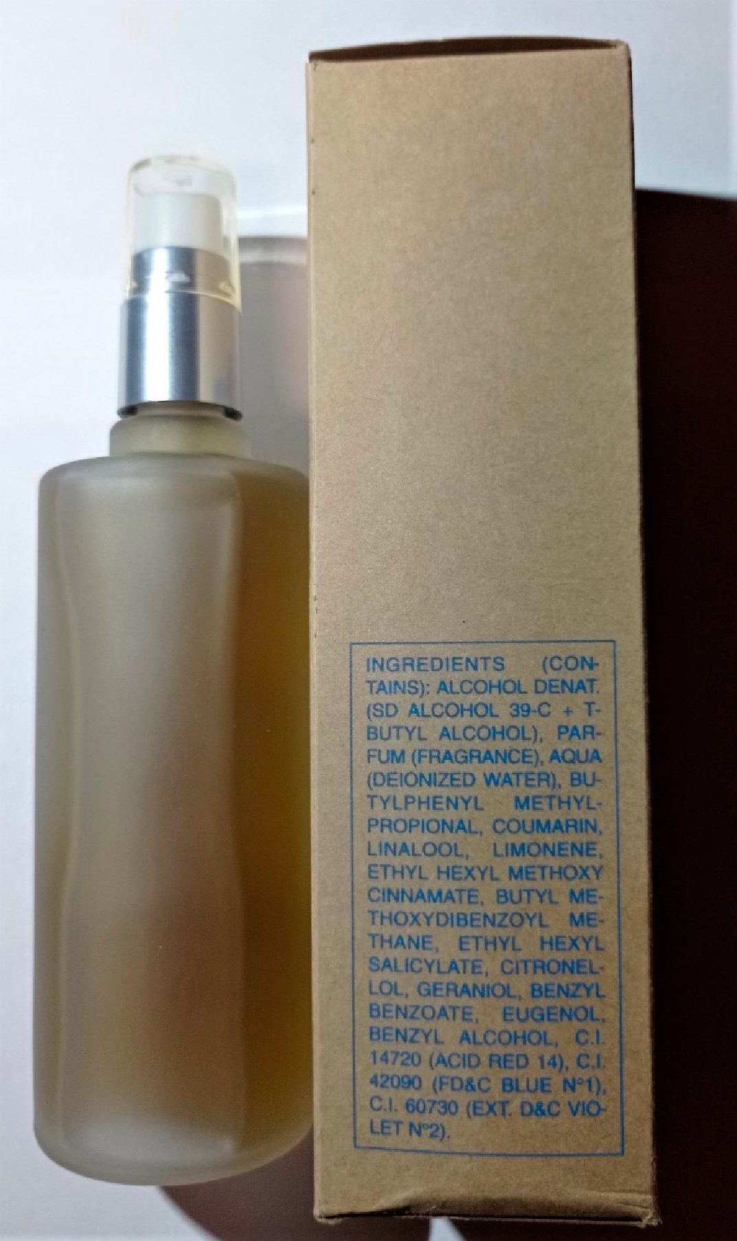Official image of Eau de toilette ; Byblos ; Cielo published by OECD 2