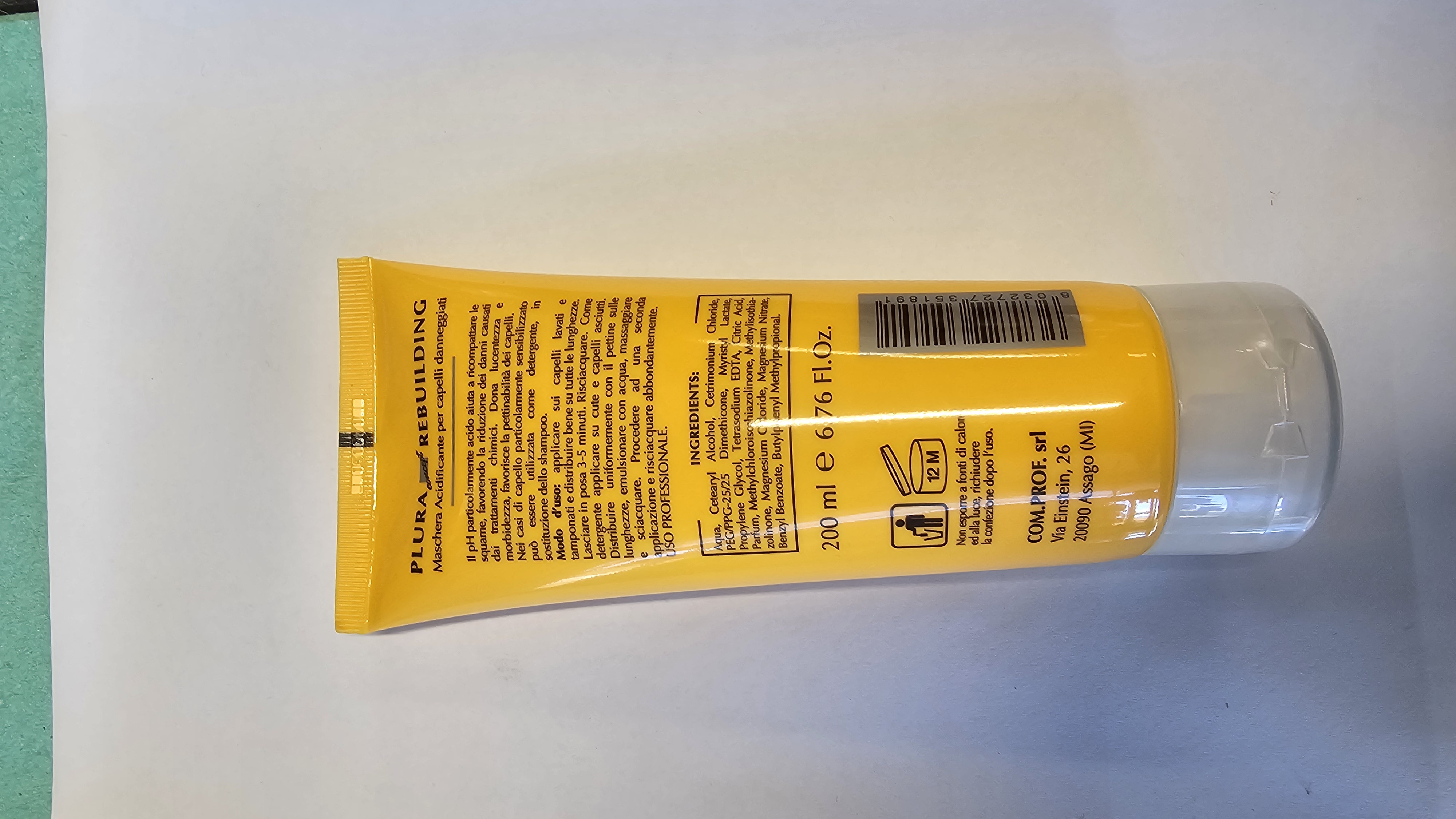 Official image of Hair mask ; Plura ; concept published by OECD 2