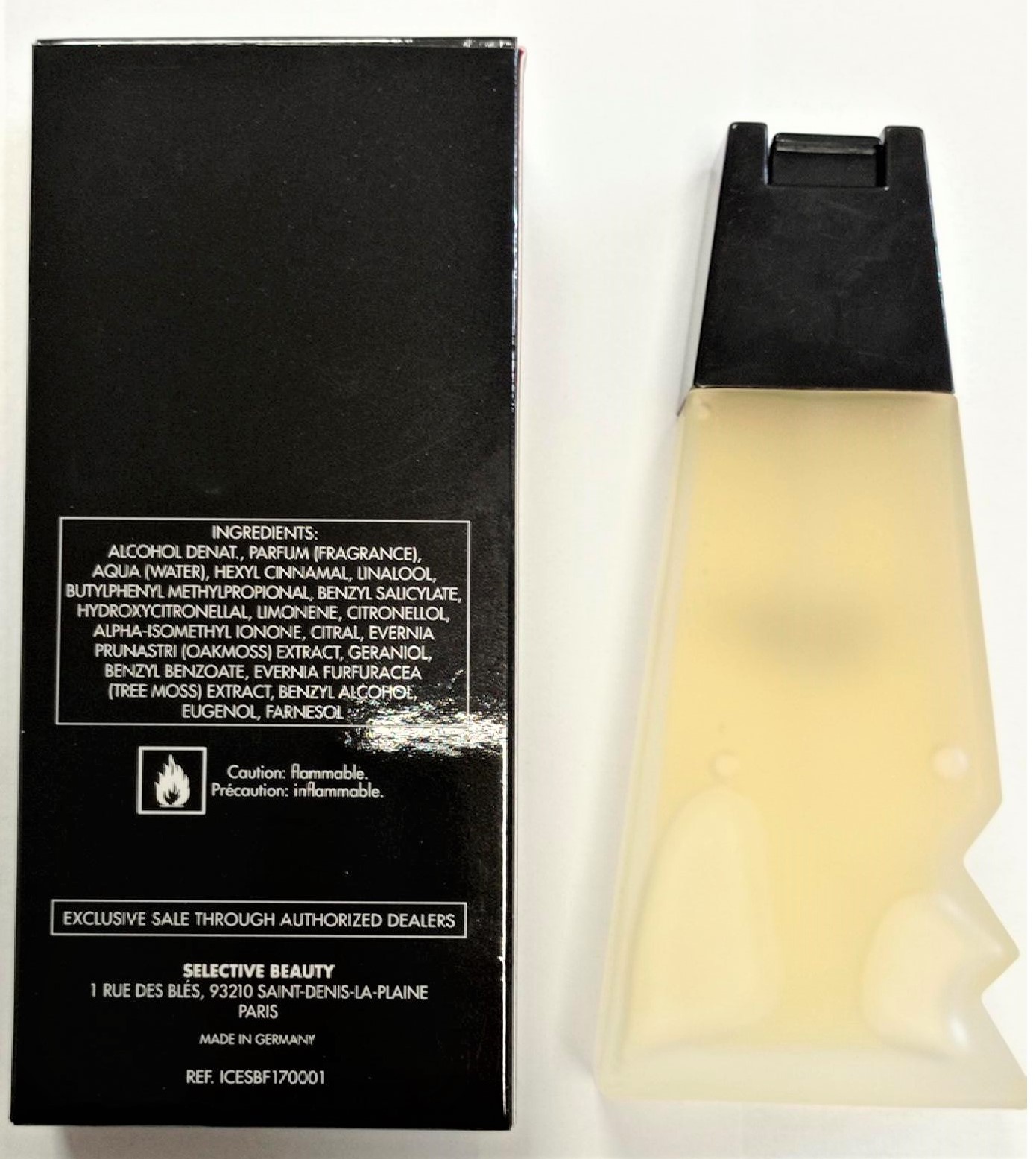 Official image of Eau de toilette ; Iceberg ; published by OECD 2