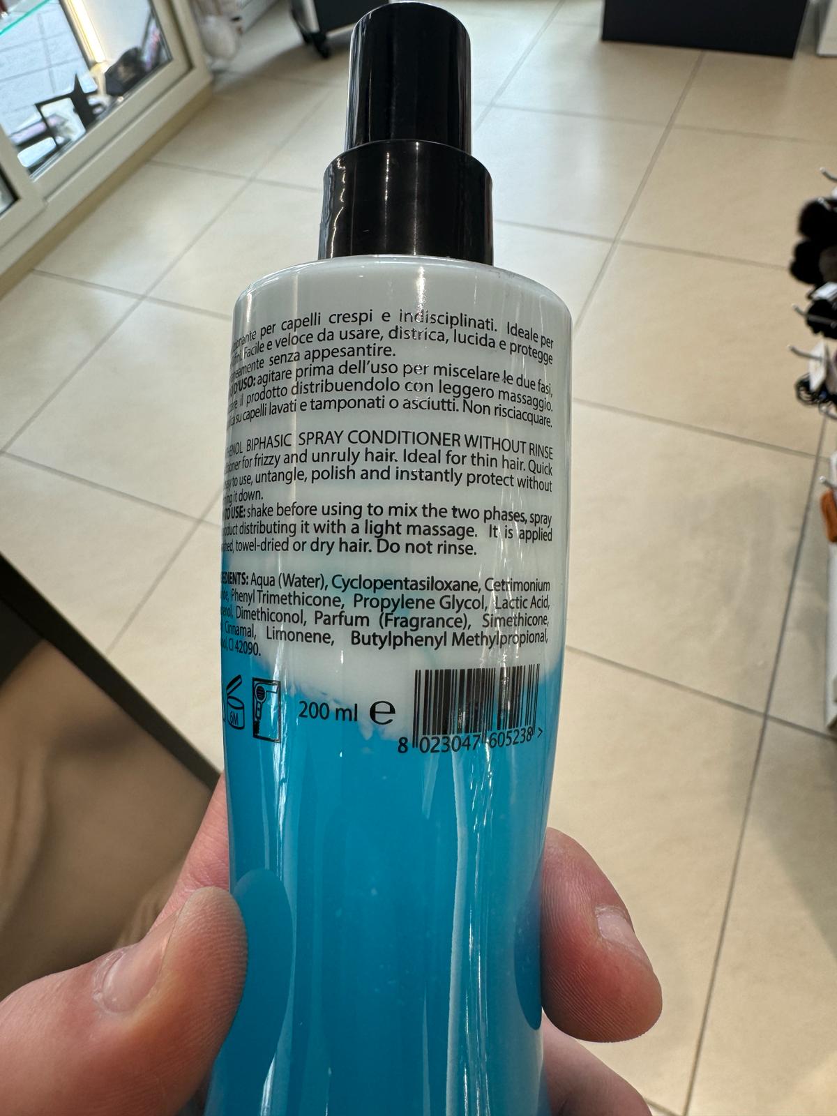 Official image of Hair cream ; Natural HP ; 2 phase published by OECD 2