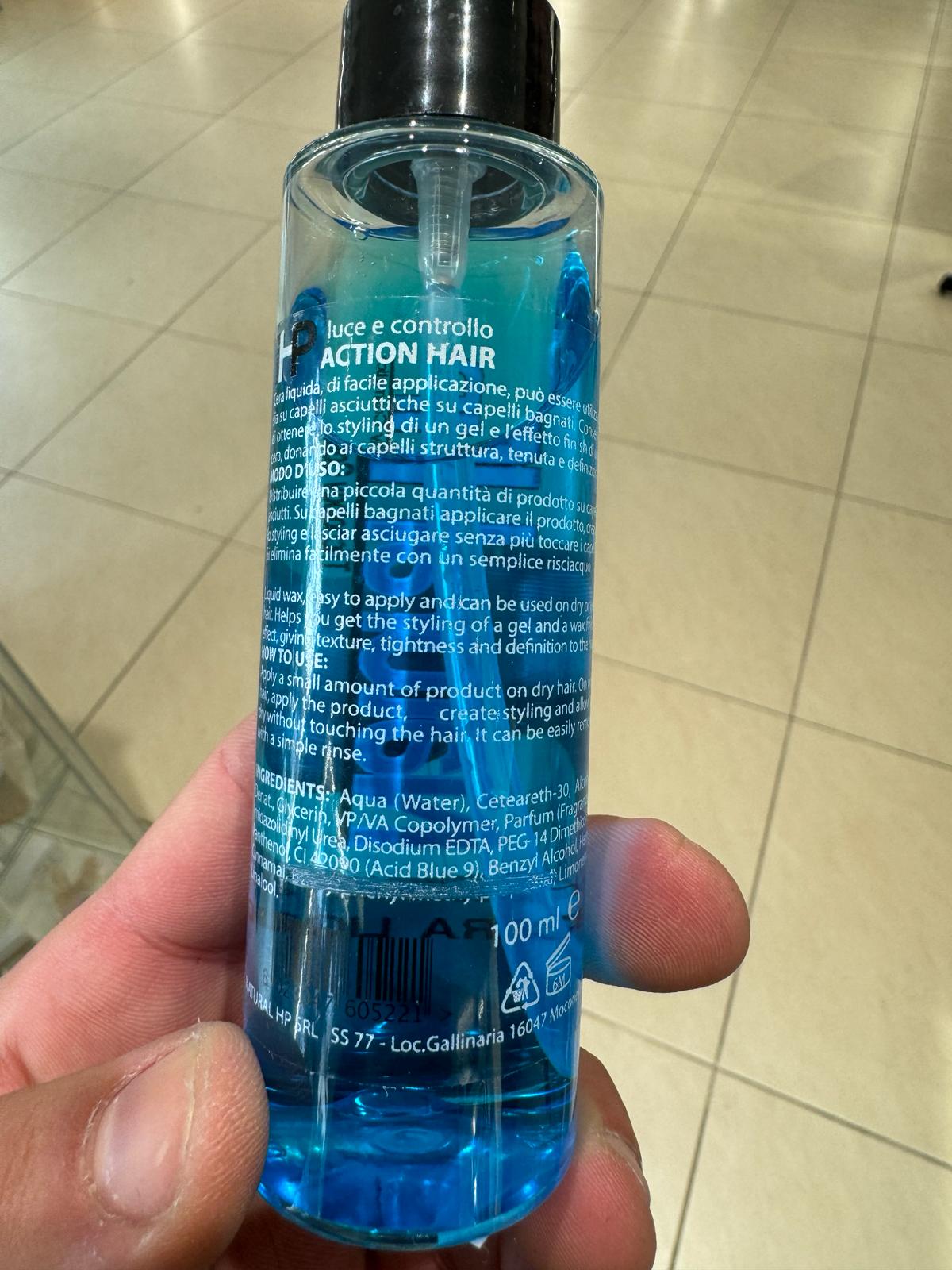 Official image of Hair wax ; Natural HP ; Cera liquida published by OECD 2