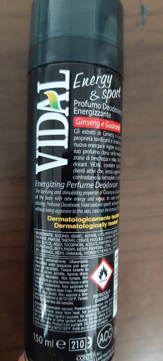Official image of Deodorant ; Vidal ; Energy & sport published by OECD 2