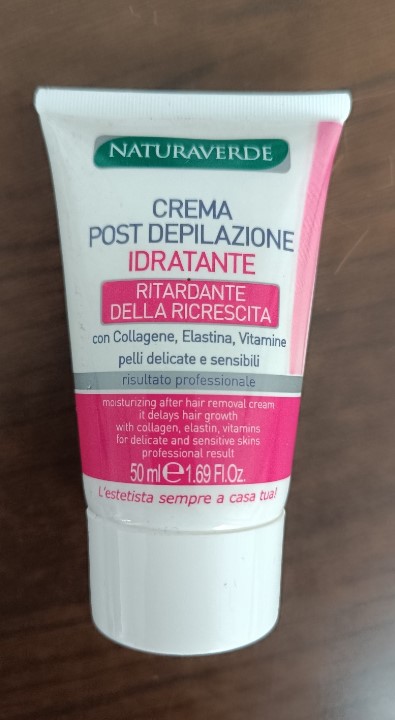 Official image of Body cream ; Naturaverde ; Crema post depilazione idratante published by OECD