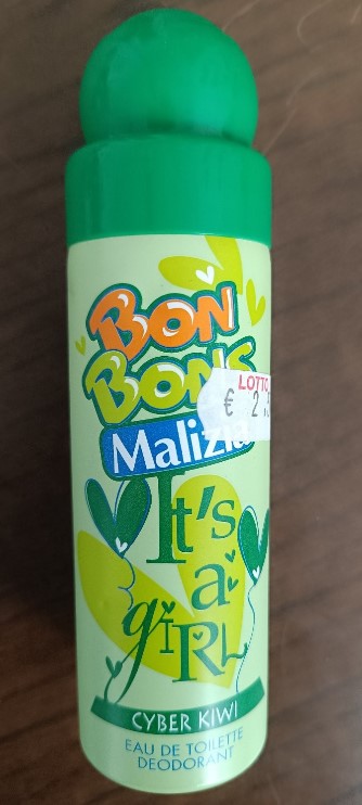 Official image of Eau de toilette ; Malizia ; Bon Bons published by OECD
