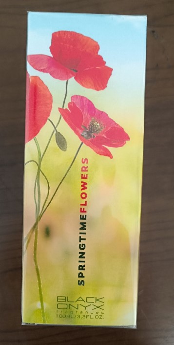 Official image of Perfume ; Black Onyx ; Springtime Flowers published by OECD