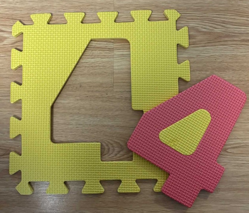 Official image of Puzzle mat ; Play More ; Numeri 10 pezzi published by OECD 3
