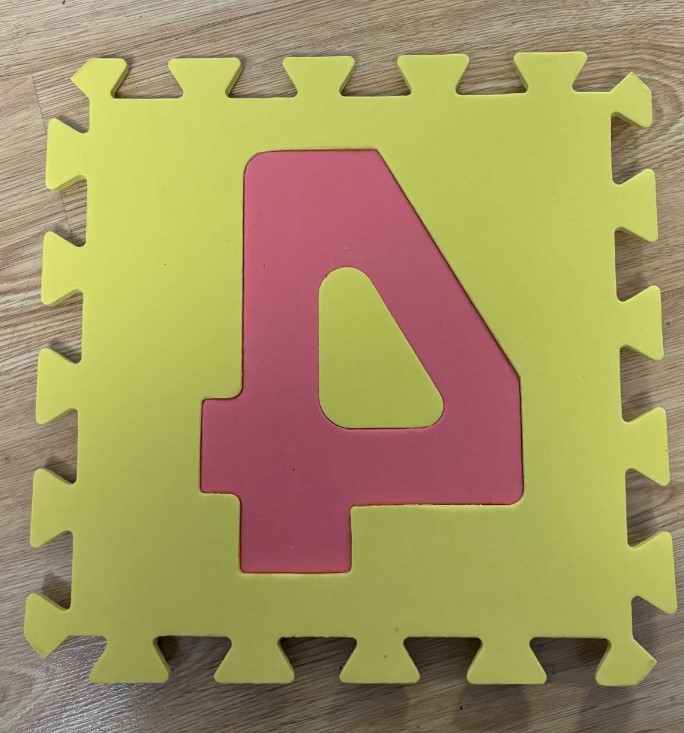 Official image of Puzzle mat ; Play More ; Numeri 10 pezzi published by OECD 4