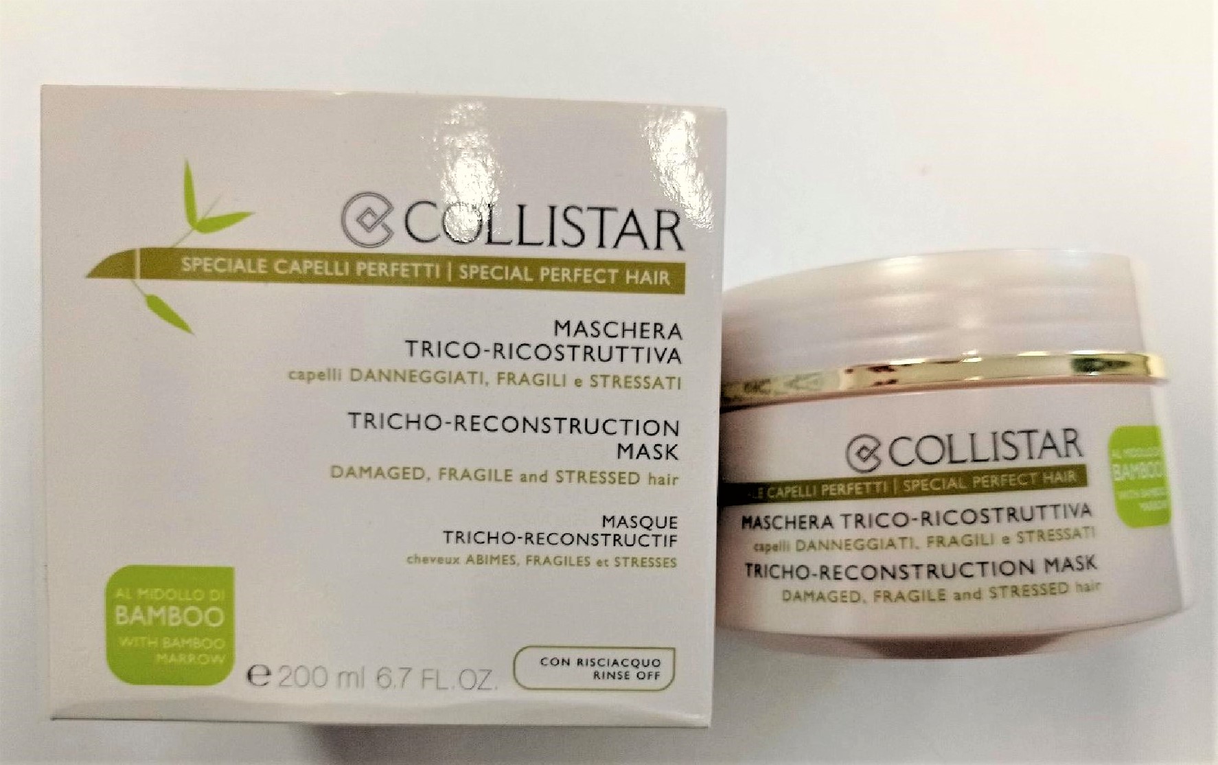 Official image of Hair cream ; Collistar ; Maschera trico-ricostruttiva published by OECD