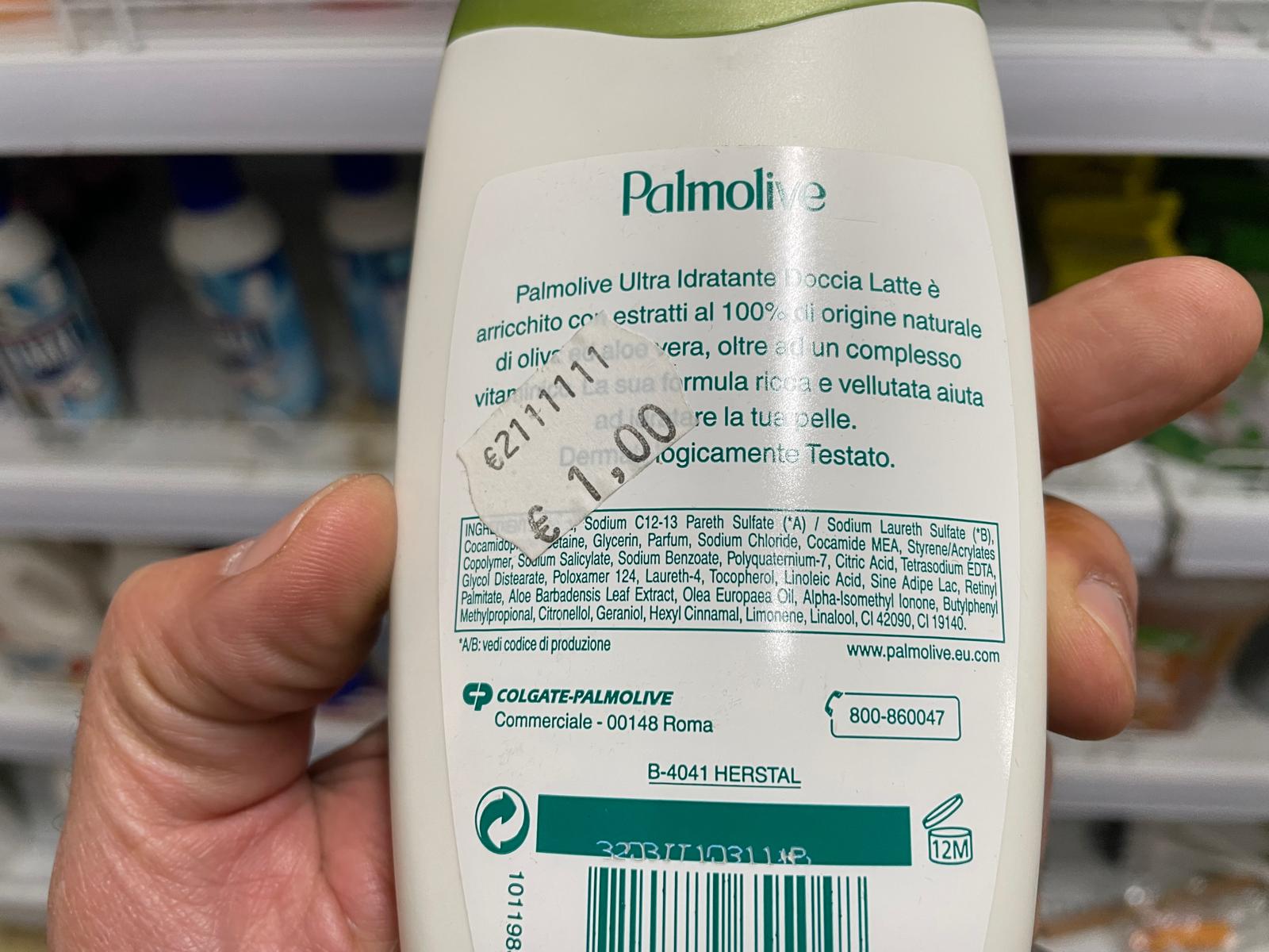 Official image of Shower milk ; Palmolive ; Naturals ultra idratante published by OECD