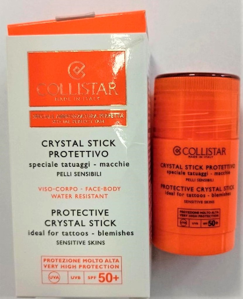 Official image of Sunscreen stick ; Collistar ; Crystal Stick SPF 50+ published by OECD