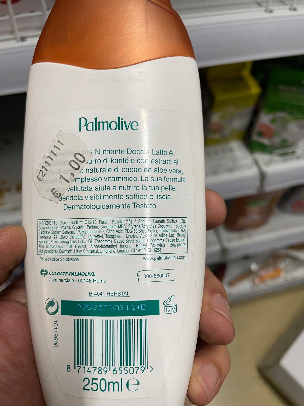 Official image of Shower milk ; Palmolive ; Naturals ultra nutriente published by OECD 2
