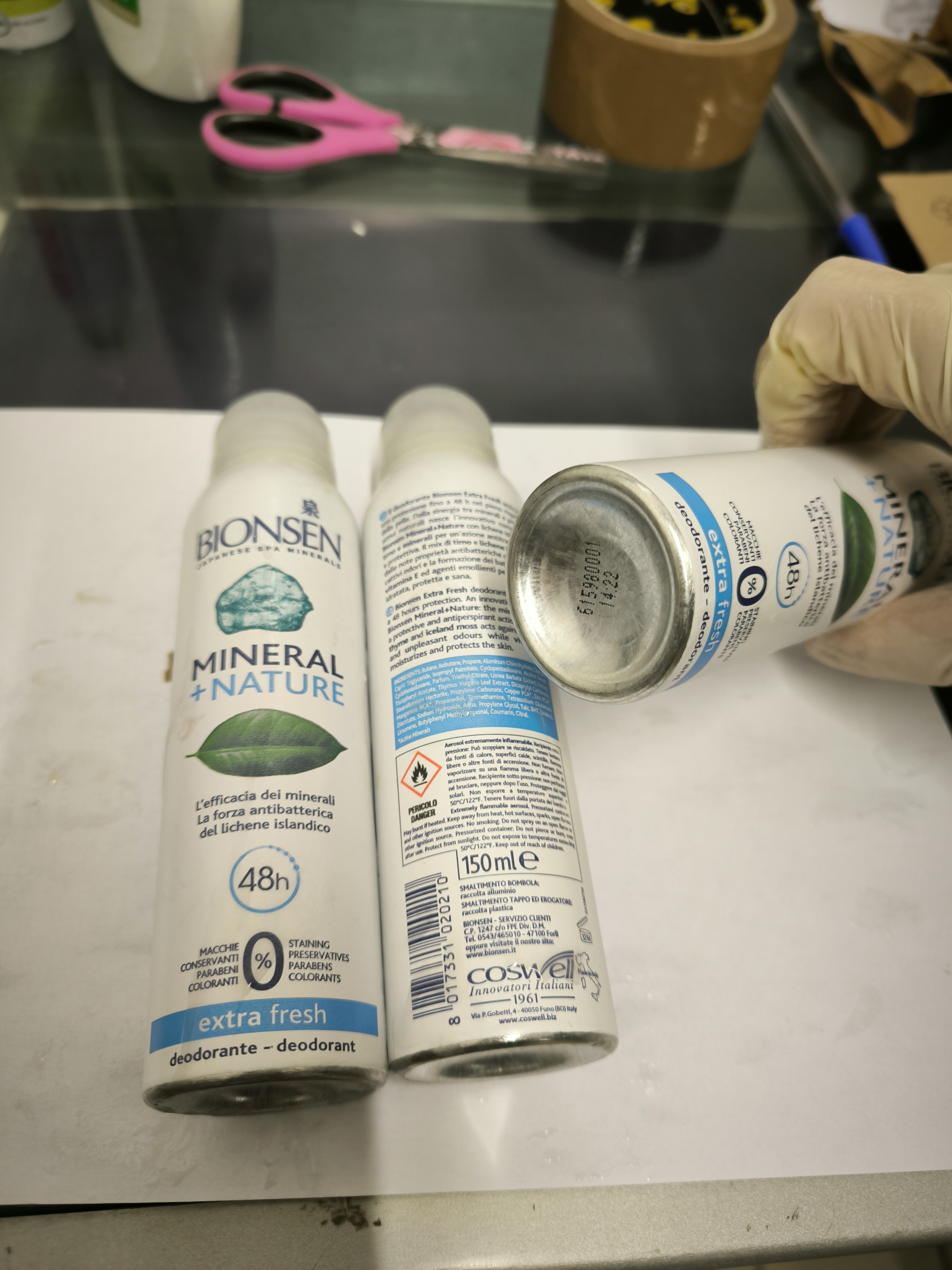 Official image of Deodorant ; Bionsen ; Mineral+Nature published by OECD