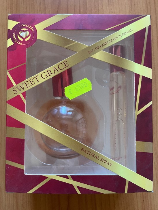 Official image of Perfume set ; Setablu ; Sweet Grace published by OECD