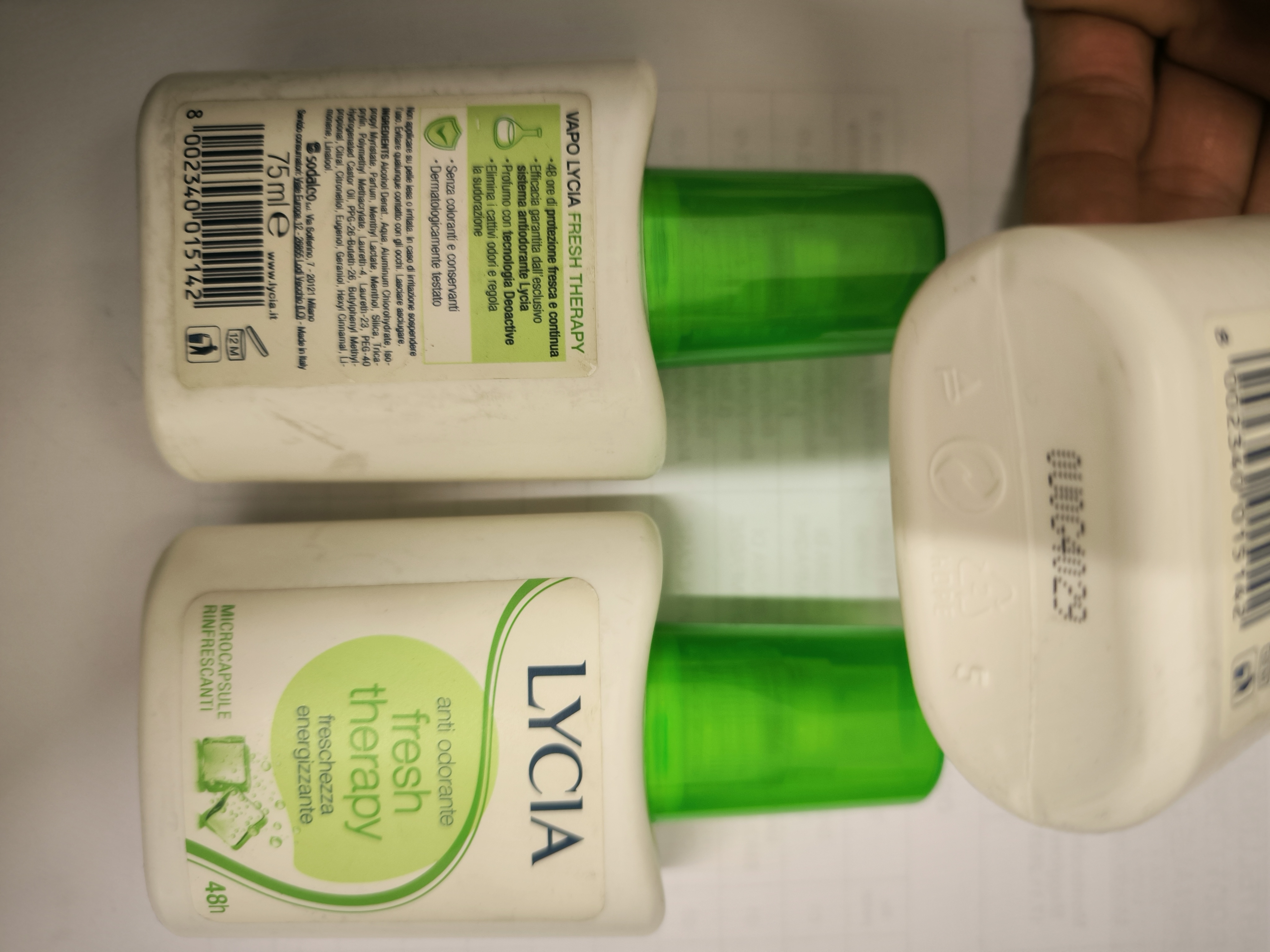 Official image of Deodorant ; LYCIA ; fresh therapy published by OECD