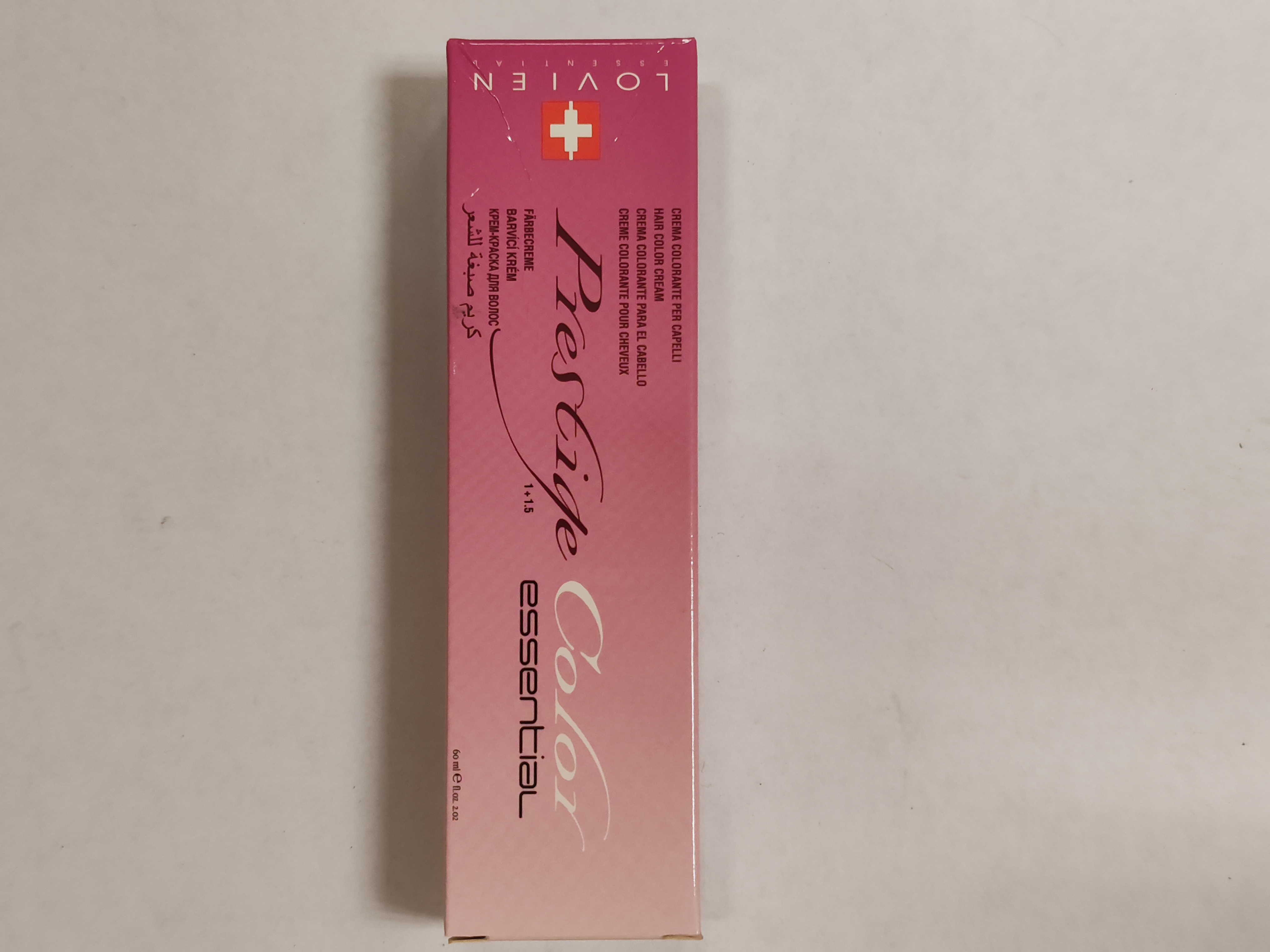 Official image of Hair dye ; Lovien Essential ; Prestige Color published by OECD