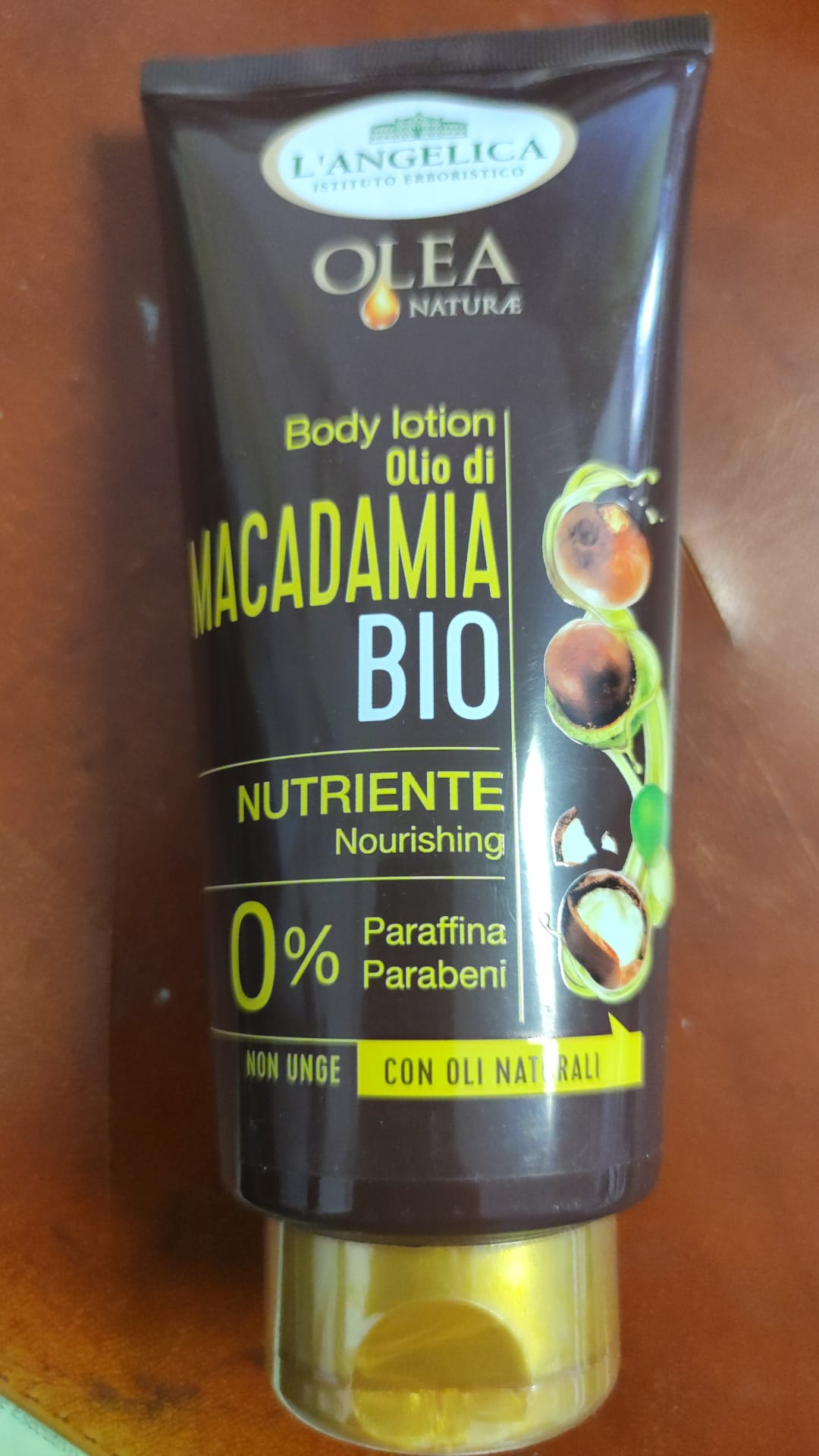 Official image of Body lotion ; L'angelica ; Macadamia Bio published by OECD 3