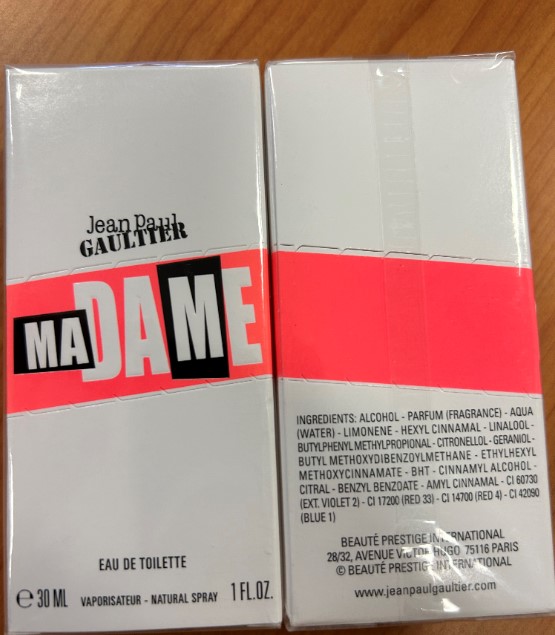 Official image of Eau de toilette ; Jean Paul Gaultier ; Madame published by OECD 3