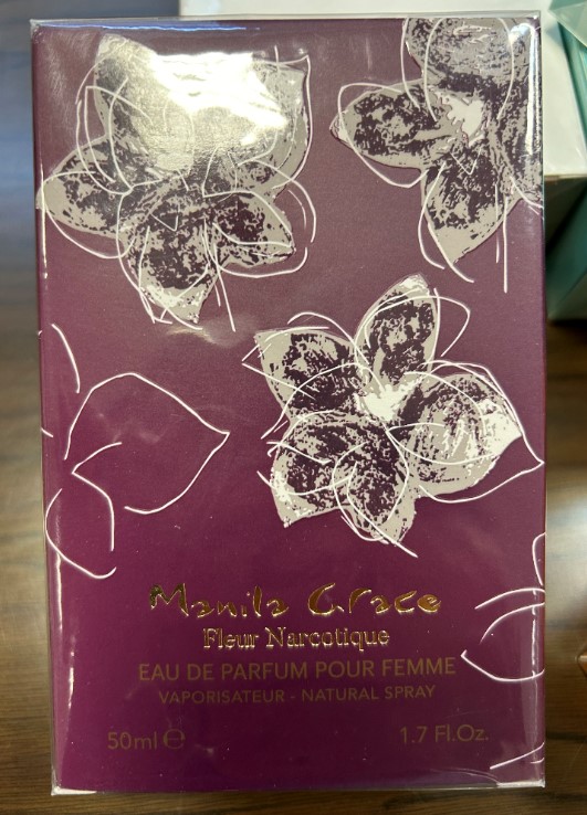 Official image of Perfume ; Manila Grace ; Fleur Narcotique published by OECD 2