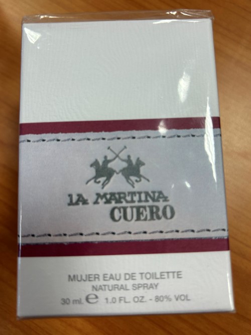 Official image of Eau de toilette ; La Martina ; Cuero published by OECD
