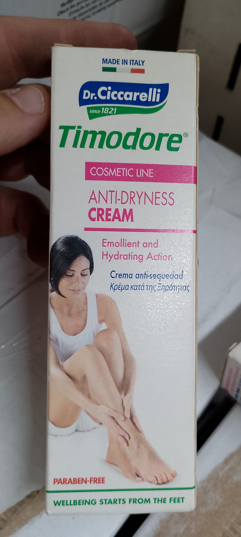 Official image of Body cream ; Dr. Ciccarelli ; Anti-dryness cream published by OECD