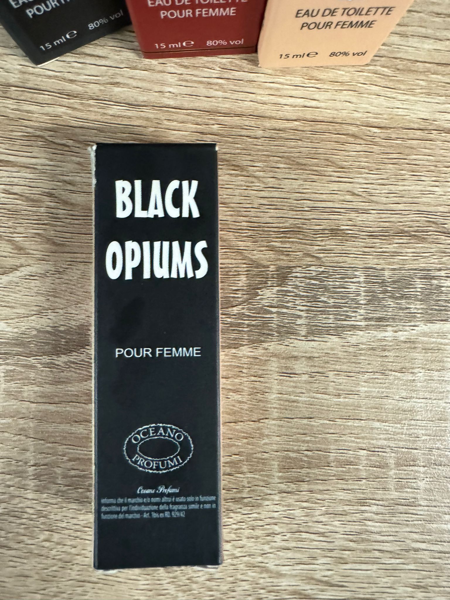 Official image of Eau de toilette ; Orchidea Profumi ; Black Opiums published by OECD