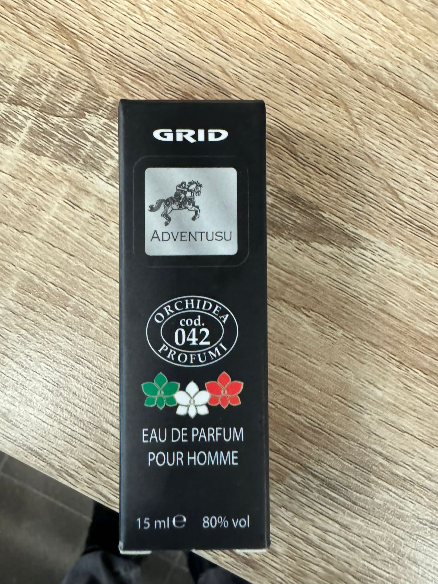Official image of Perfume ; Orchidea Profumi ; Grid Adventusu cod 042 published by OECD