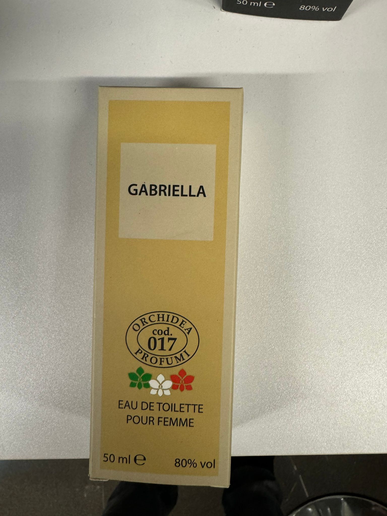 Official image of Eau de toilette ; Orchidea Profumi ; Gabriella published by OECD