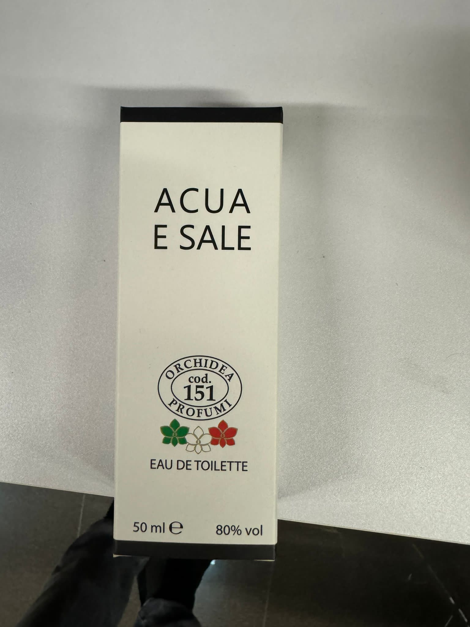 Official image of Eau de toilette ; Orchidea Profumi ; Acua e sale published by OECD
