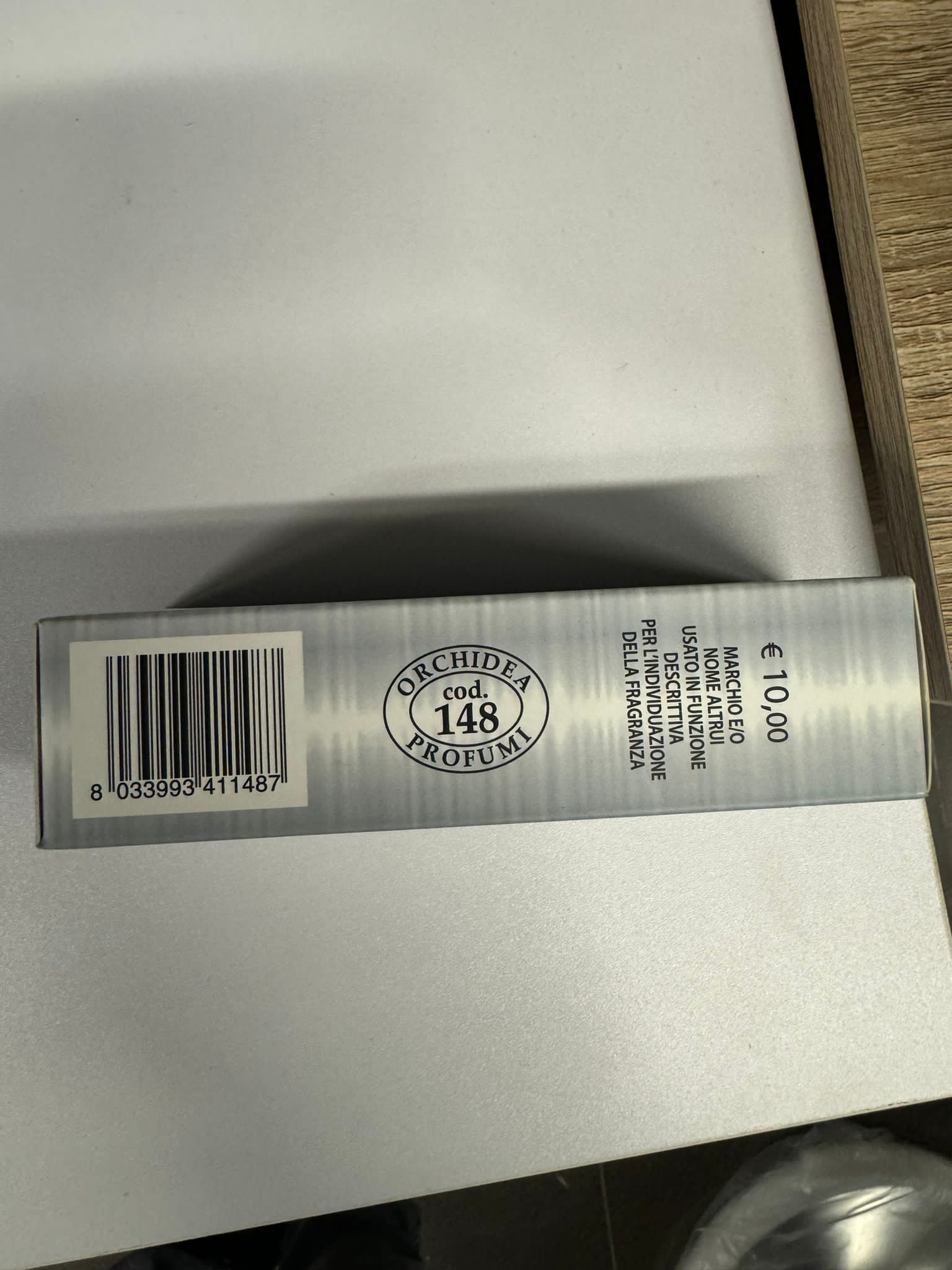 Official image of Eau de toilette ; Orchidea Profumi ; Gian Bol L'e Malhe published by OECD
