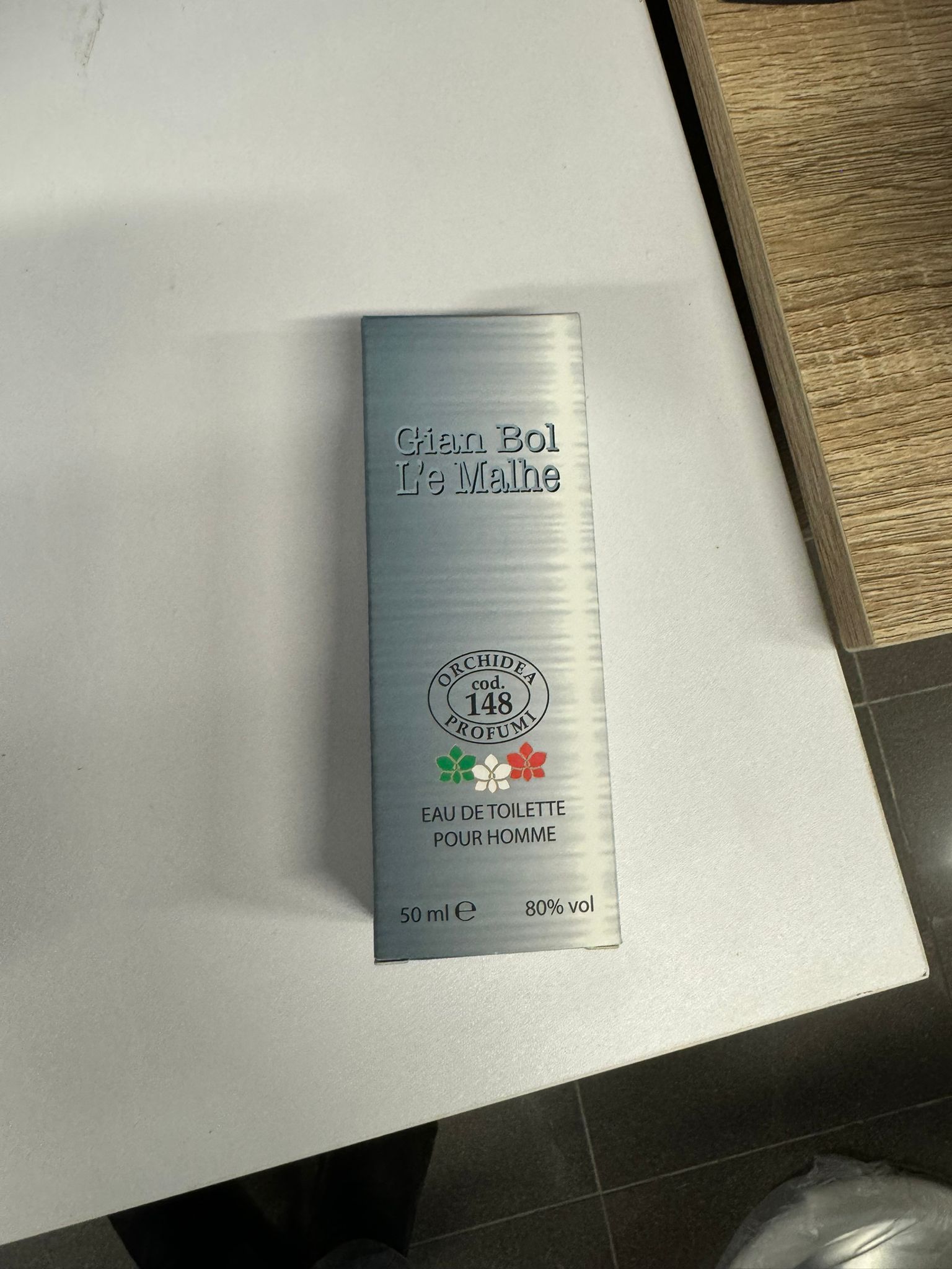 Official image of Eau de toilette ; Orchidea Profumi ; Gian Bol L'e Malhe published by OECD 2