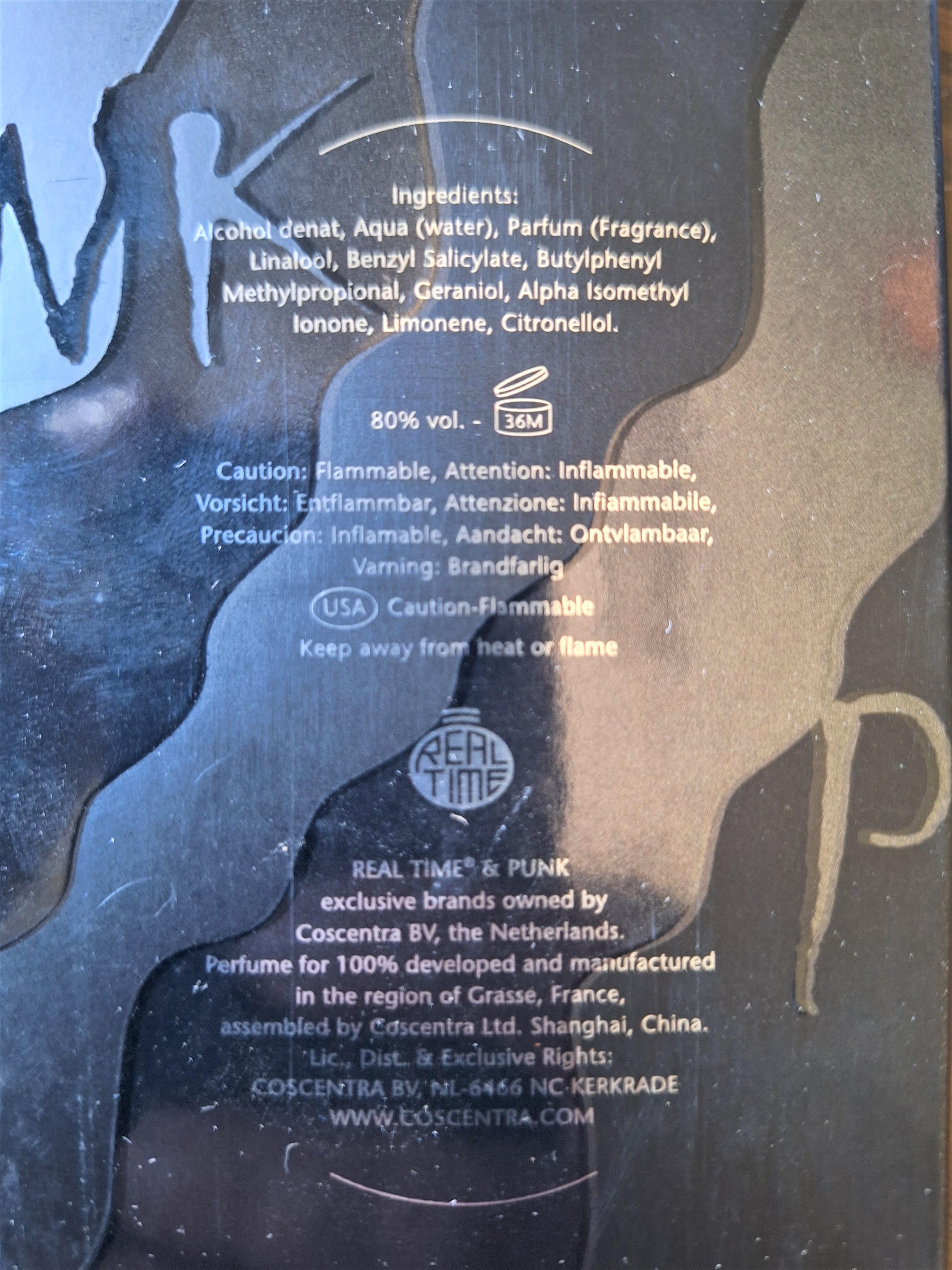 Official image of Perfume ; REAL TIME ; Punk published by OECD 2