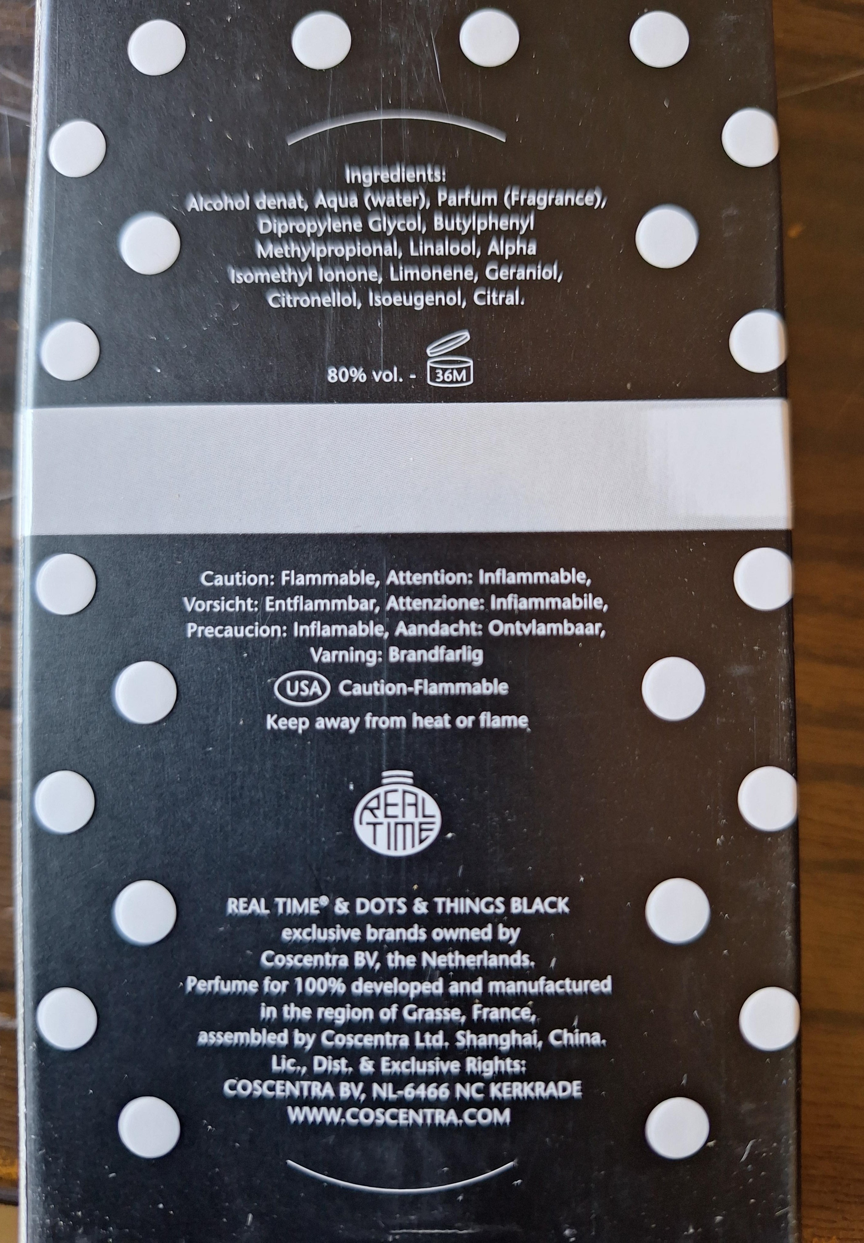 Official image of Perfume ; REAL TIME ; Dots & Things published by OECD 2
