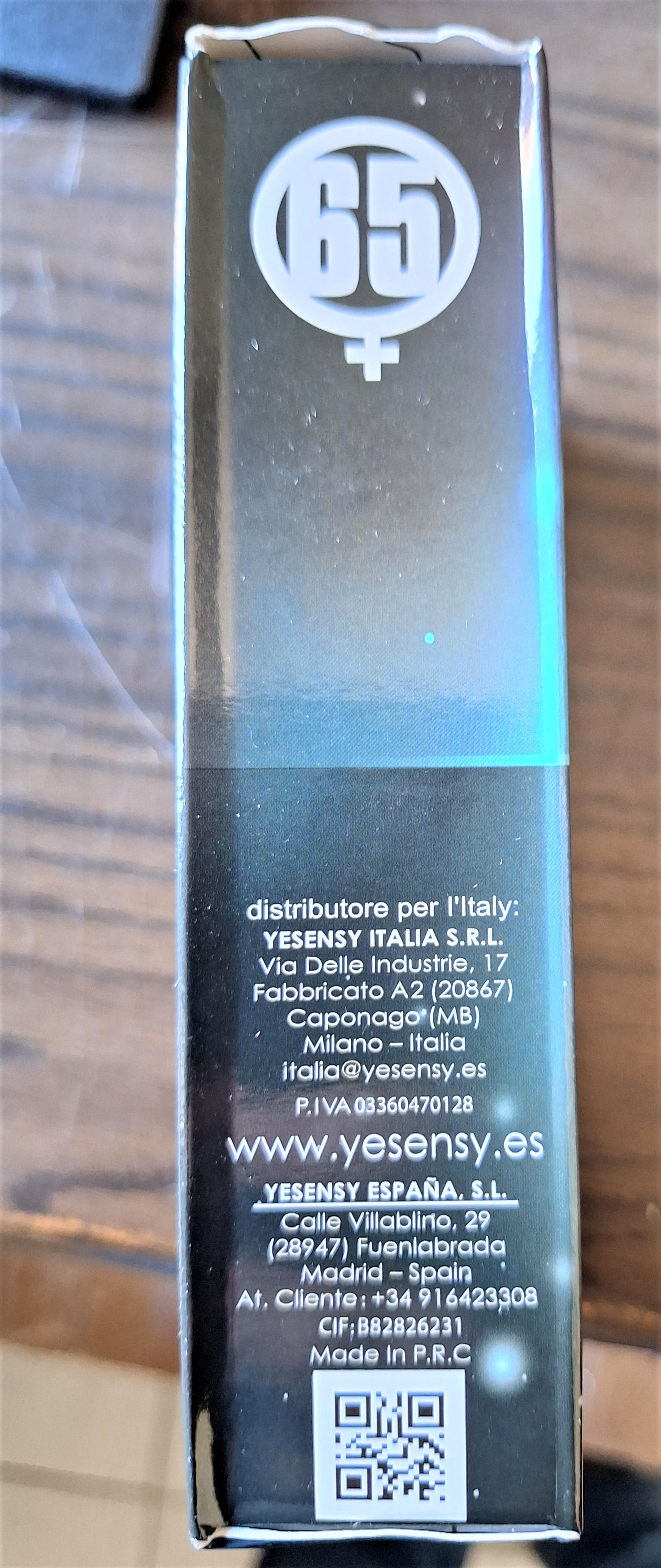 Official image of Perfume ; Yesensy Parfum ; MISS G.G. published by OECD 4