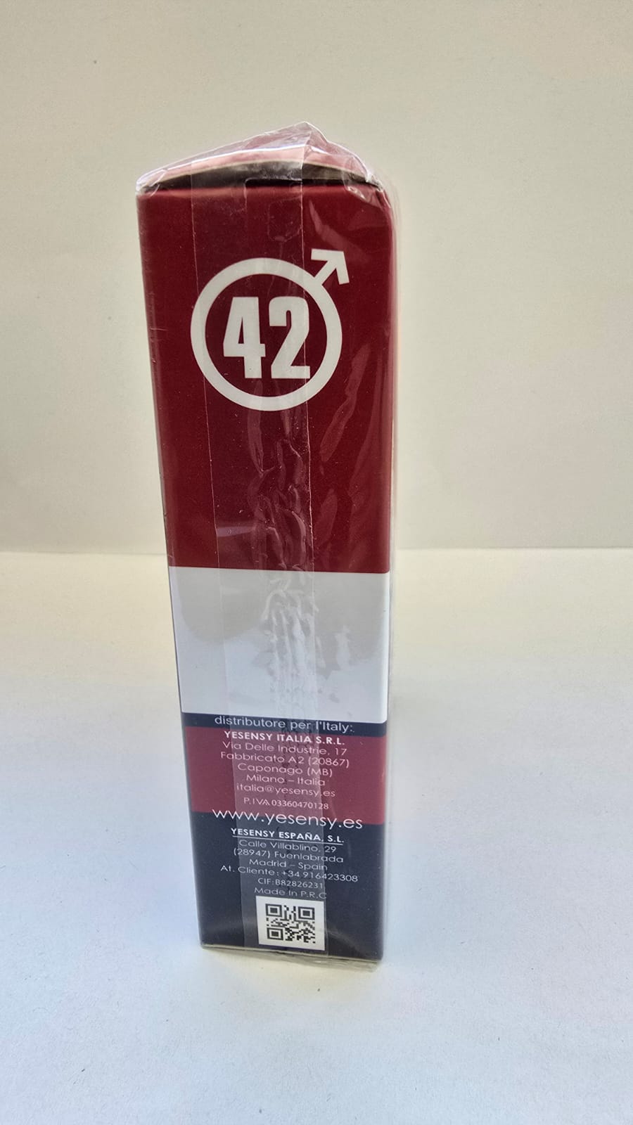 Official image of Eau de toilette ; Yesensy Parfum ; Tony published by OECD 5
