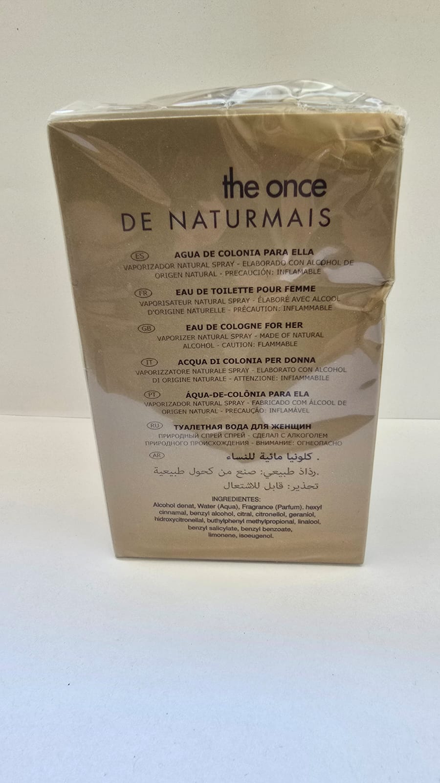 Official image of Eau de toilette ; Unknown ; The once published by OECD 3