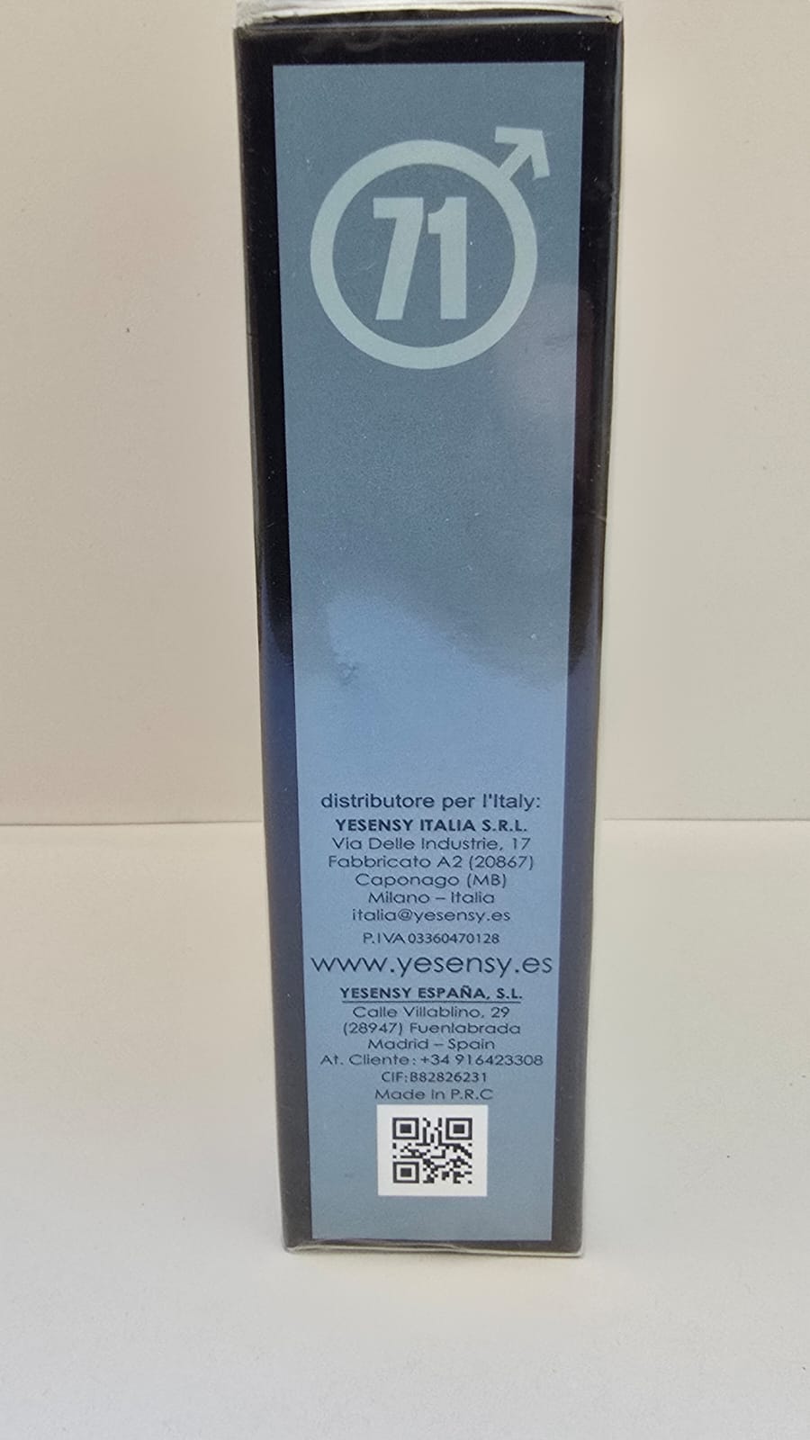 Official image of Eau de toilette ; Yesensy Parfum ; Angels published by OECD 2