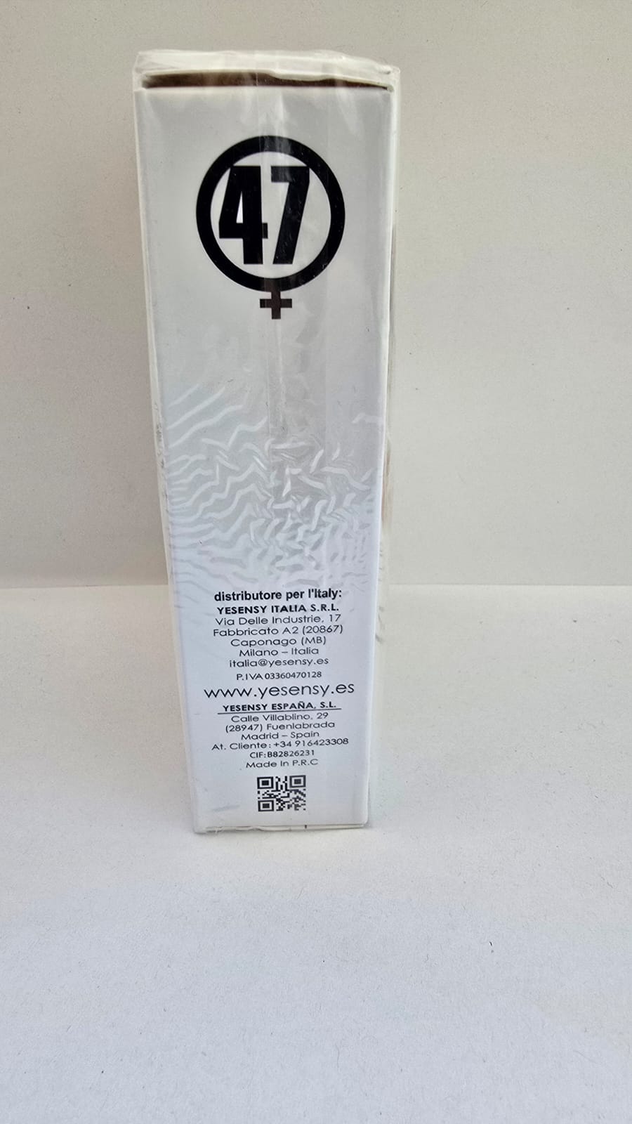 Official image of Eau de toilette ; Yesensy Parfum ; Kazuo Floral published by OECD 2
