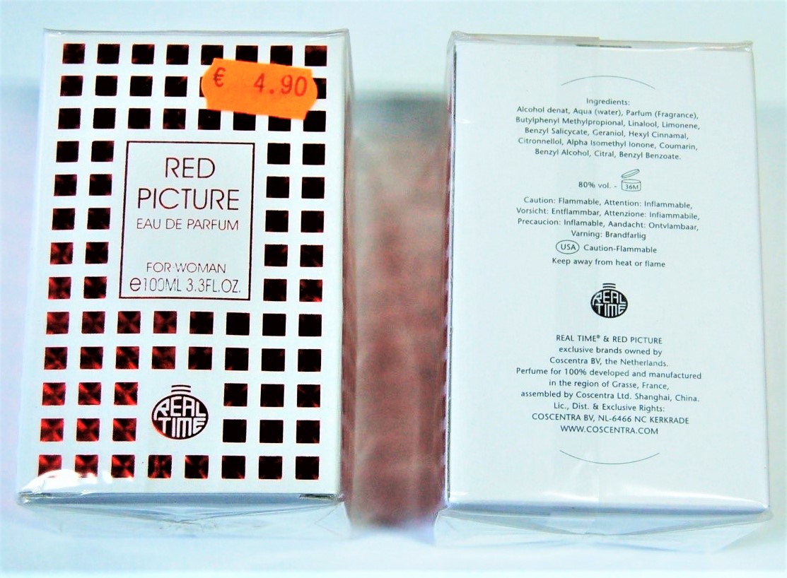 Official image of Perfume ; Real Time® ; Red Picture published by OECD